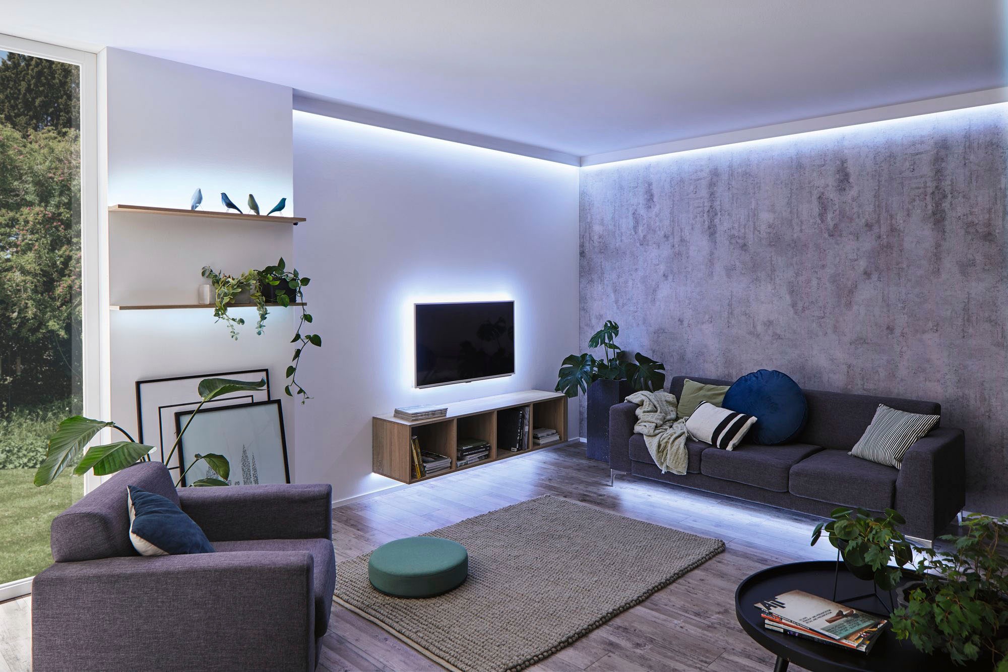 Paulmann LED Stripe »MaxLED 250 Basisset unbeschichtet 3m Tageslichtweiß«, 1 St.-flammig