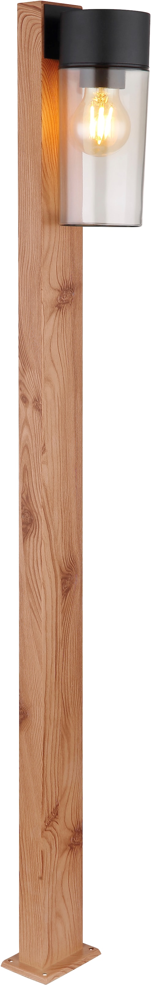 GLOBO LIGHTING Außen-Stehlampe »ETSI« E27 1 Stk. Außenleuchte für Garten & Terrasse Edelstahl