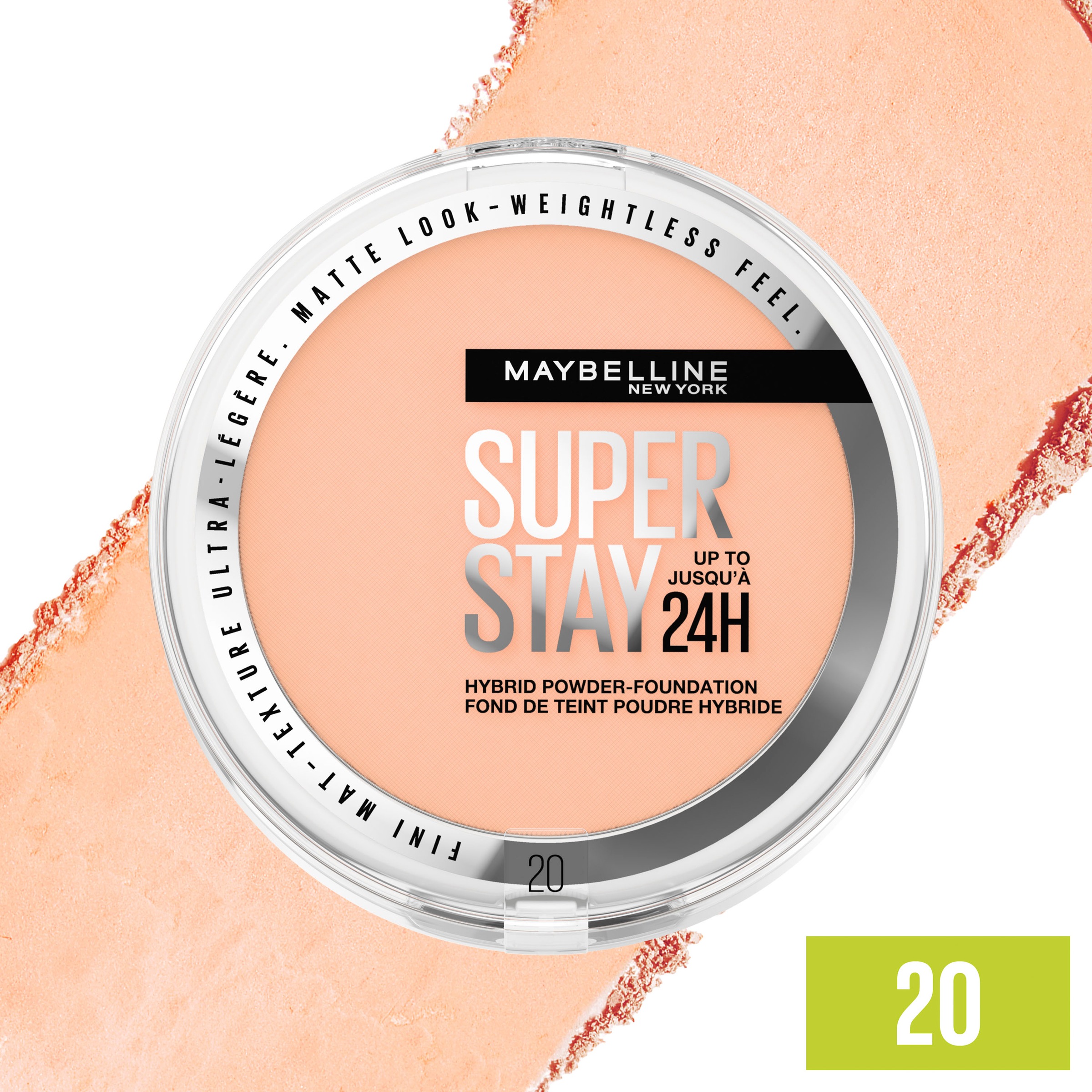 MAYBELLINE NEW YORK Foundation »Maybelline New York Super Stay Hybrides Puder Make-Up«, mit langanhaltender Formel