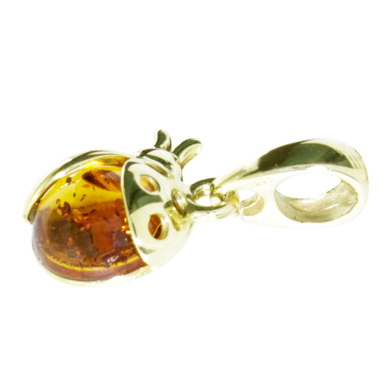 OSTSEE-SCHMUCK Kette mit Anhänger »Ostsee-Schmuck Kette mit Anhänger Marienkäfer«