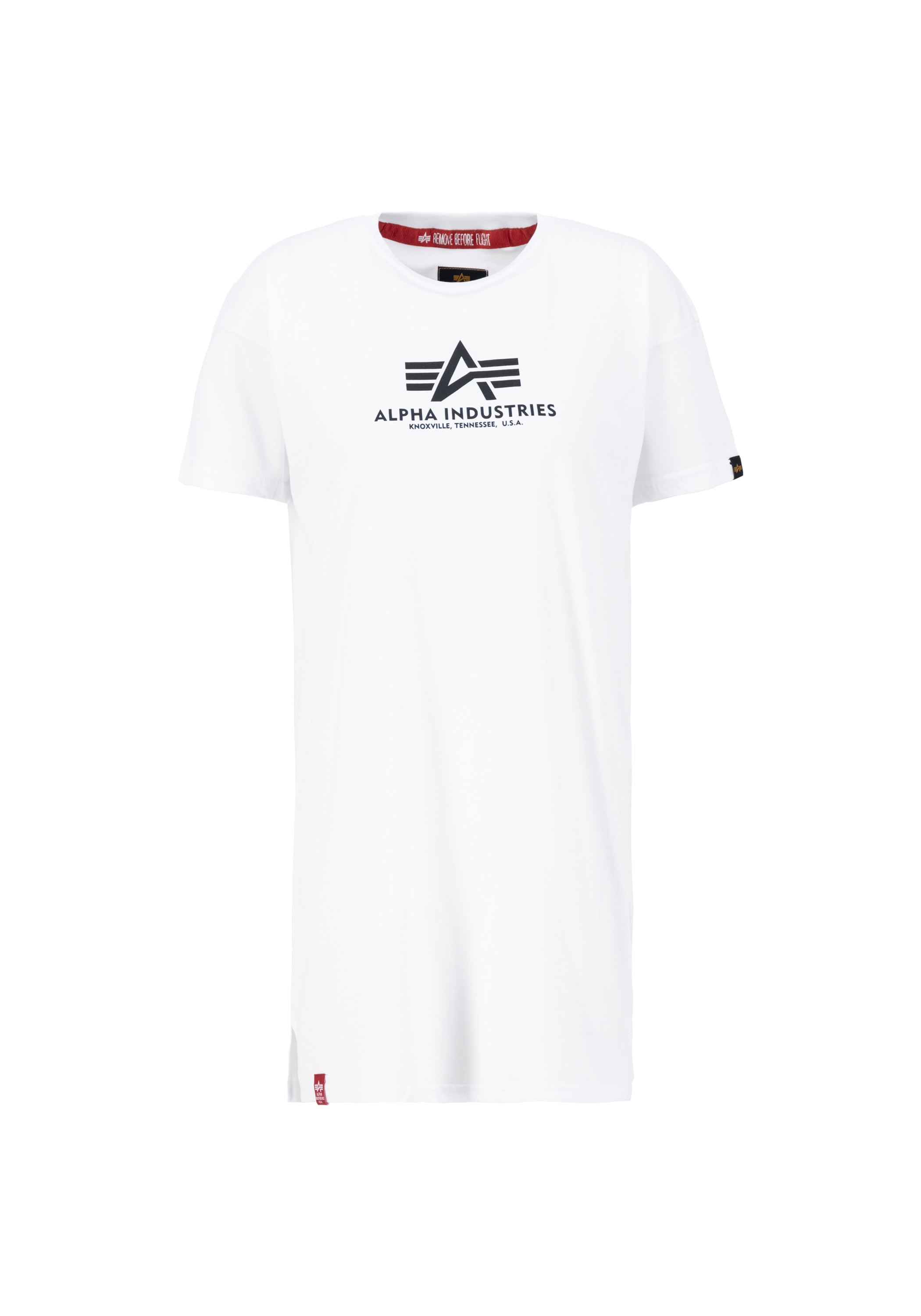 Alpha Industries Shirtkleid »Alpha Industries Women - T-Shirts Basic T Long Women«