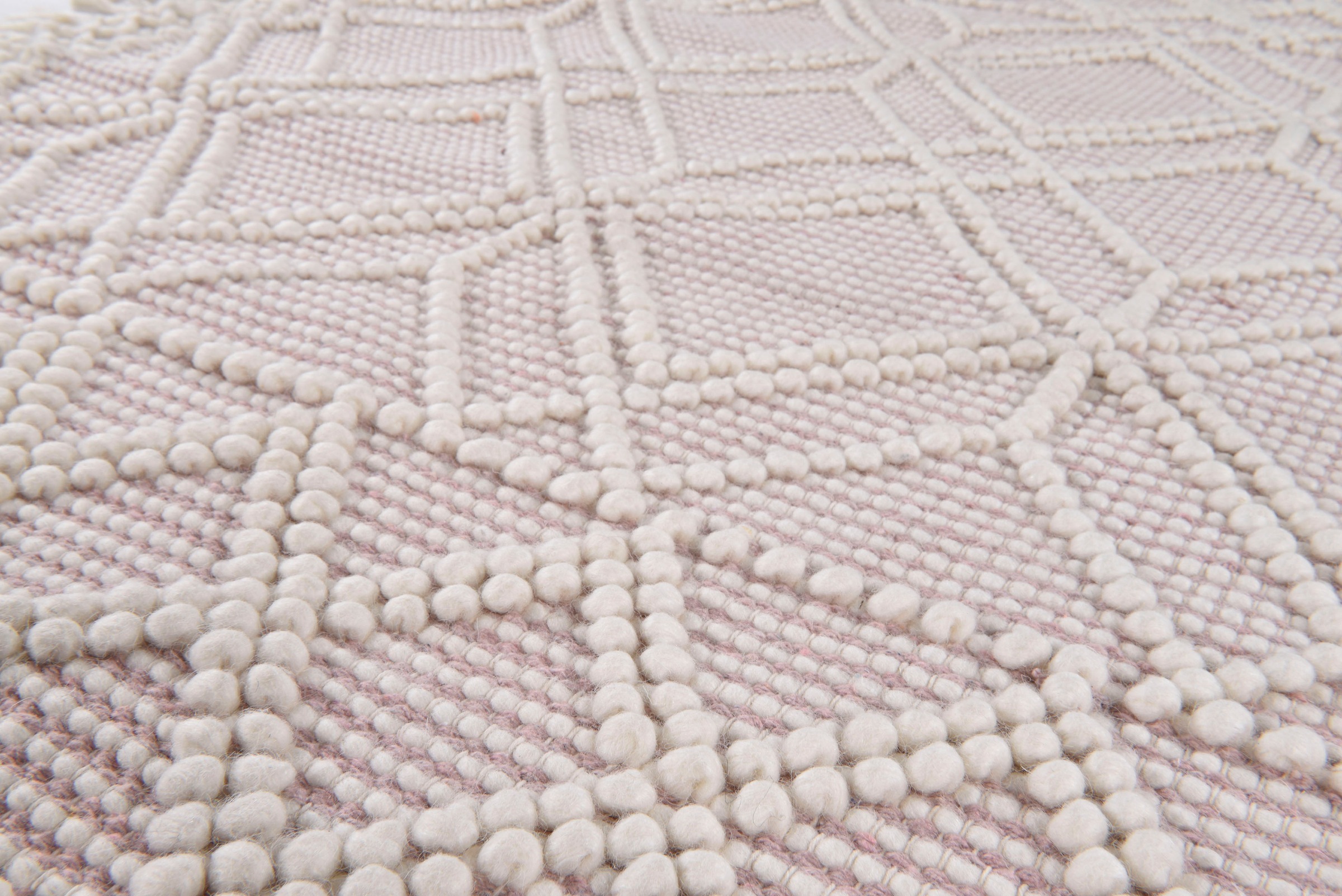 TOM TAILOR HOME Teppich »Colored Macrame«, rund, 10 mm Höhe, Handweb Teppich, reine Wolle, handgewebt, mit Fransen, Scandi Design