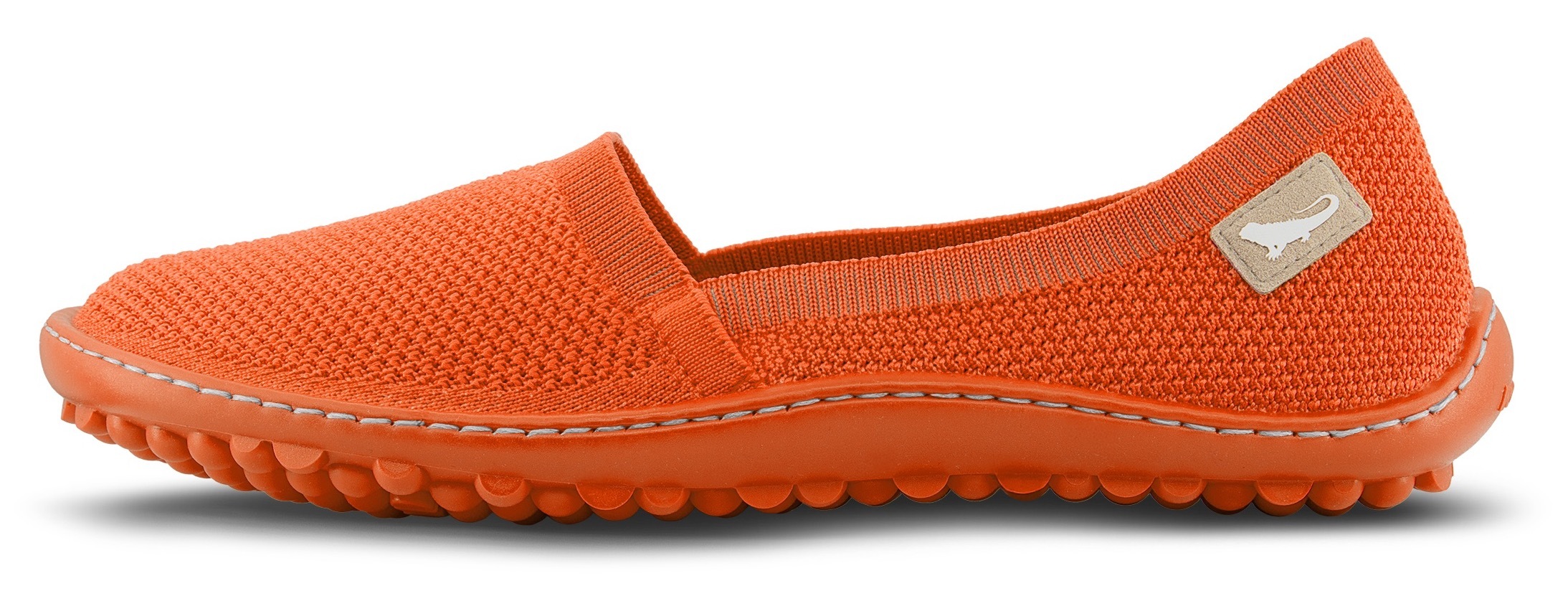 Leguano Barfußschuh »FLAIR«  Slipper, Schlupfschuh mit Logo-Aufnäher an der Ferse