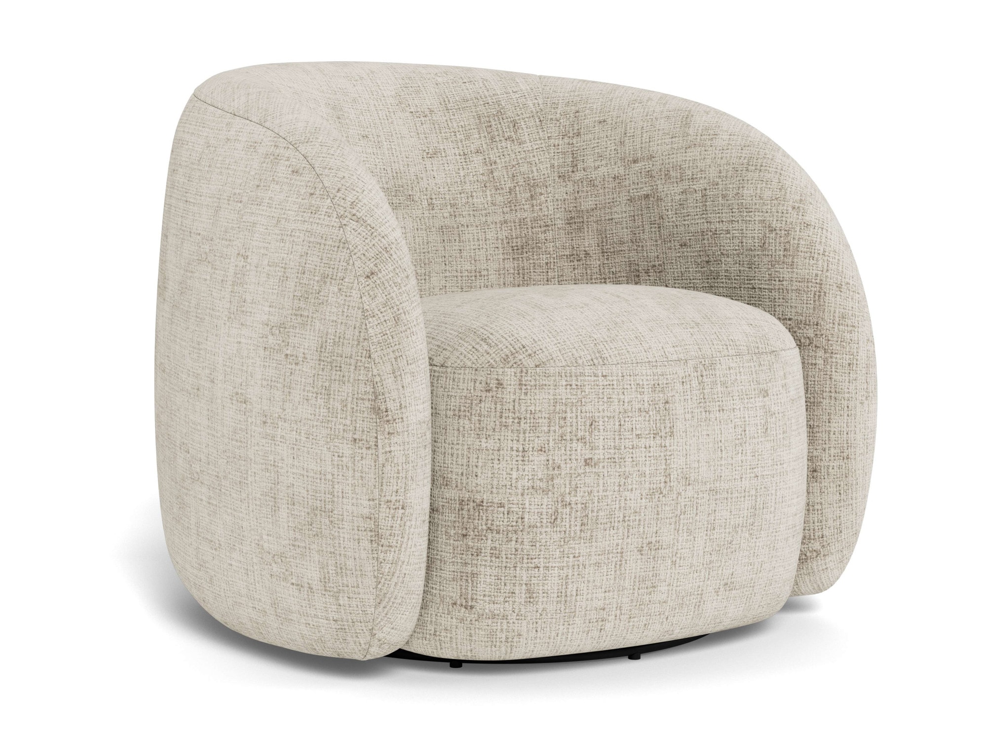 ACTONA GROUP Polsterstuhl »Loungestuhl« () Stuhl, beige, drehfunk, 81x83x76