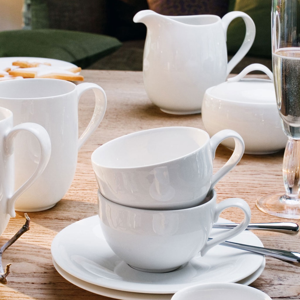 Villeroy & Boch Tasse »Kaffeetasse New Cottage Basic 150 ml weiß«