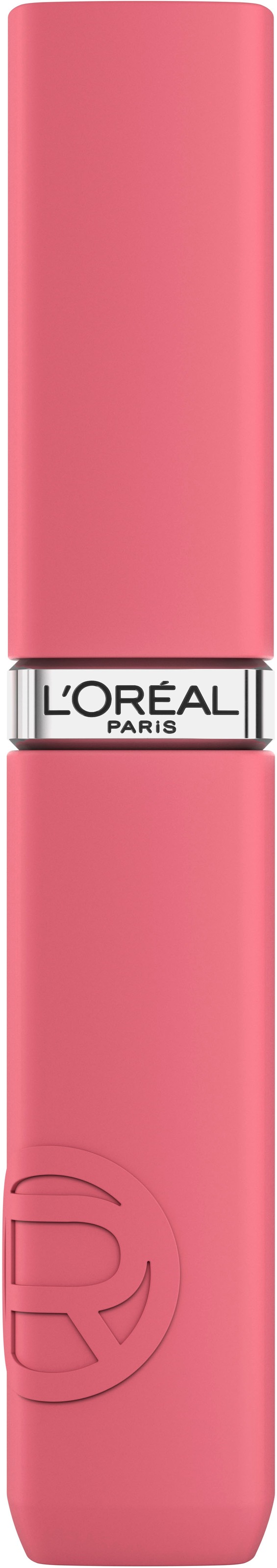 L'ORÉAL PARIS Lippenstift »L'Oréal Paris Infaillible Matte Resistance«, mit natürlichen Inhaltstoffen