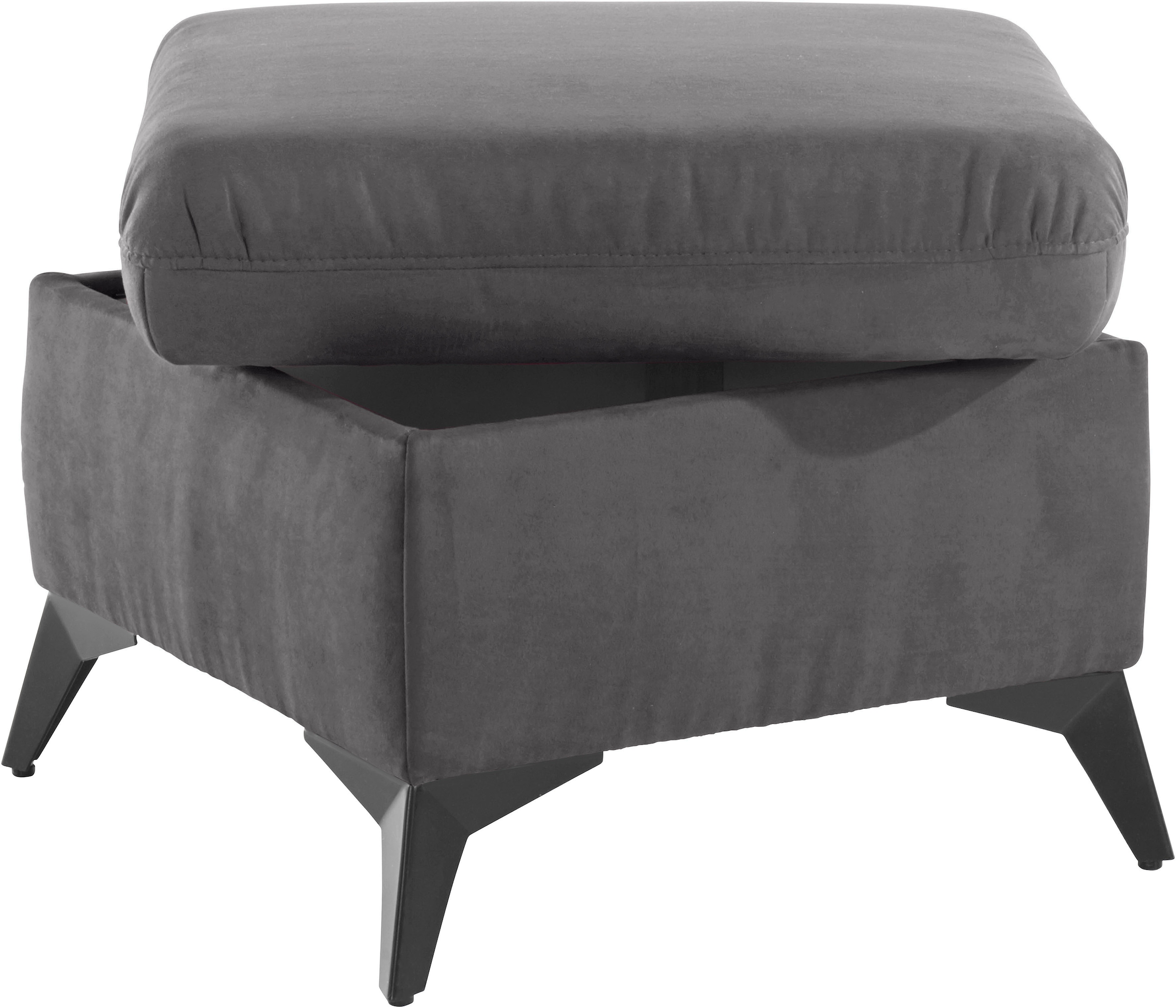 PLACES OF STYLE Stauraumhocker »Lolland« passend zur Serie "Lolland", auch mit abwischbarem Bezug