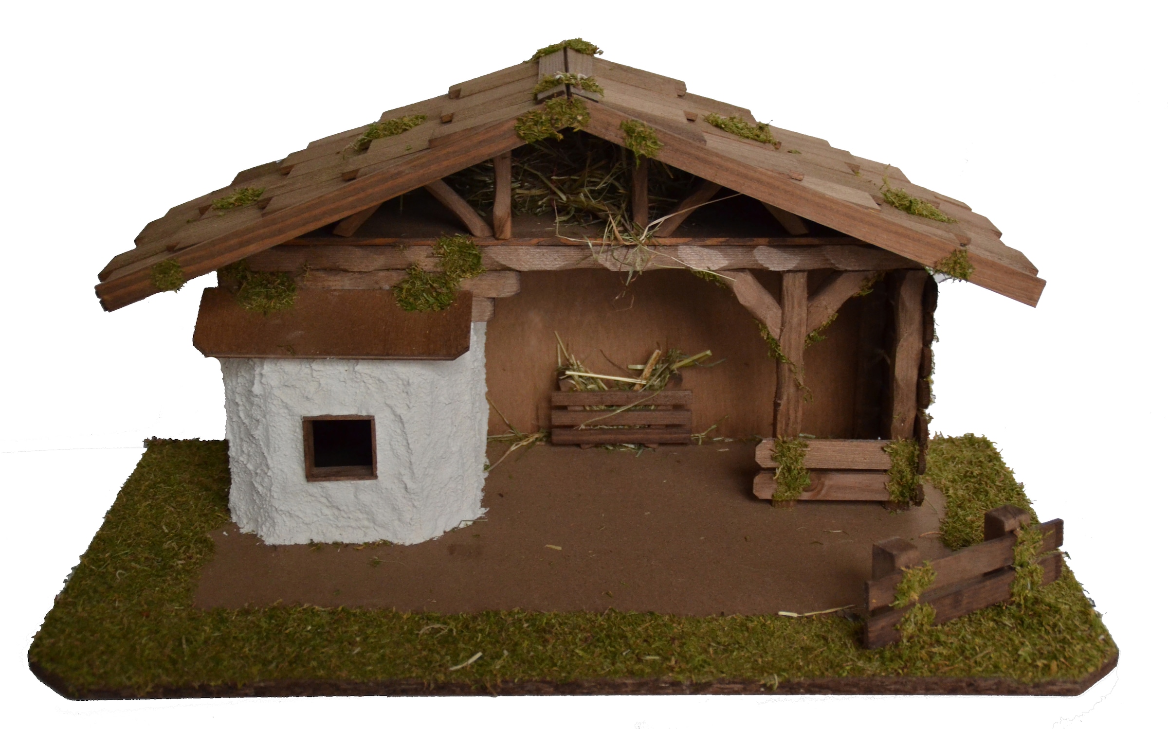 Alfred Kolbe Krippe »Weihnachtsdeko« aus Holz, 55x29x28 cm, für Figuren bis günstig online kaufen