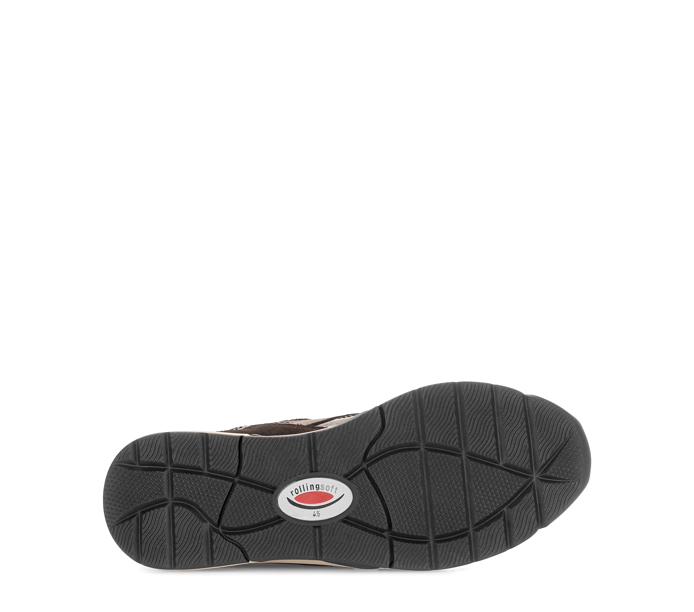 rollingsoft Keilsneaker  Freizeitschuh, Halbschuh, Schnürer mit Kontrastbesätzen