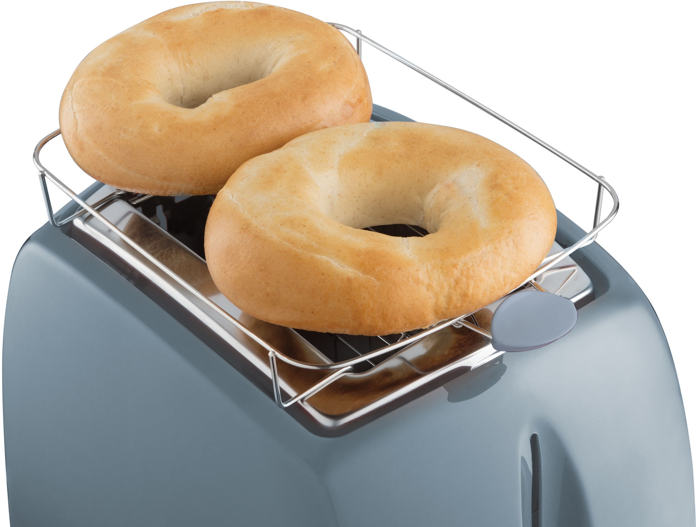 RUSSELL HOBBS Toaster »Textures Grey 21644-56«, 2 kurze Schlitze, für 2 Scheiben, 850 W