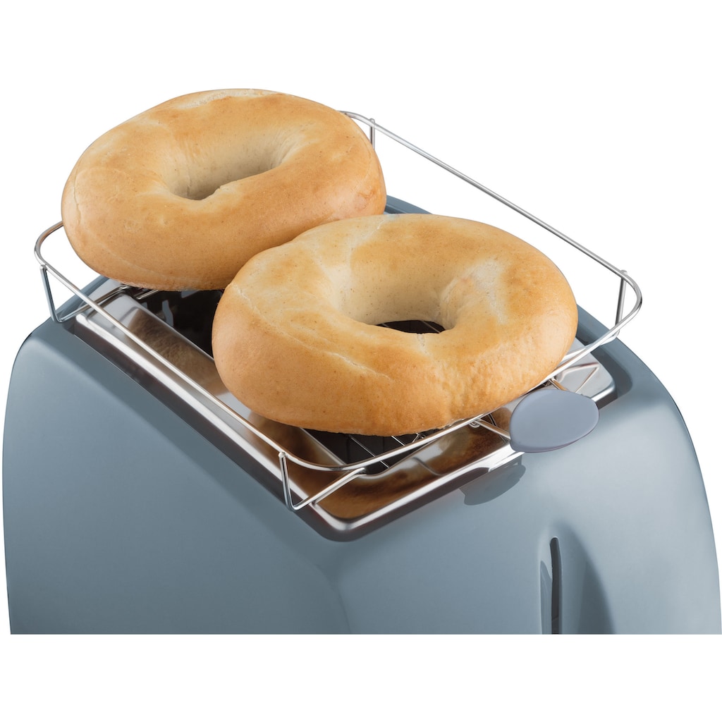 RUSSELL HOBBS Toaster »Textures Grey 21644-56«, 2 kurze Schlitze, für 2 Scheiben, 850 W