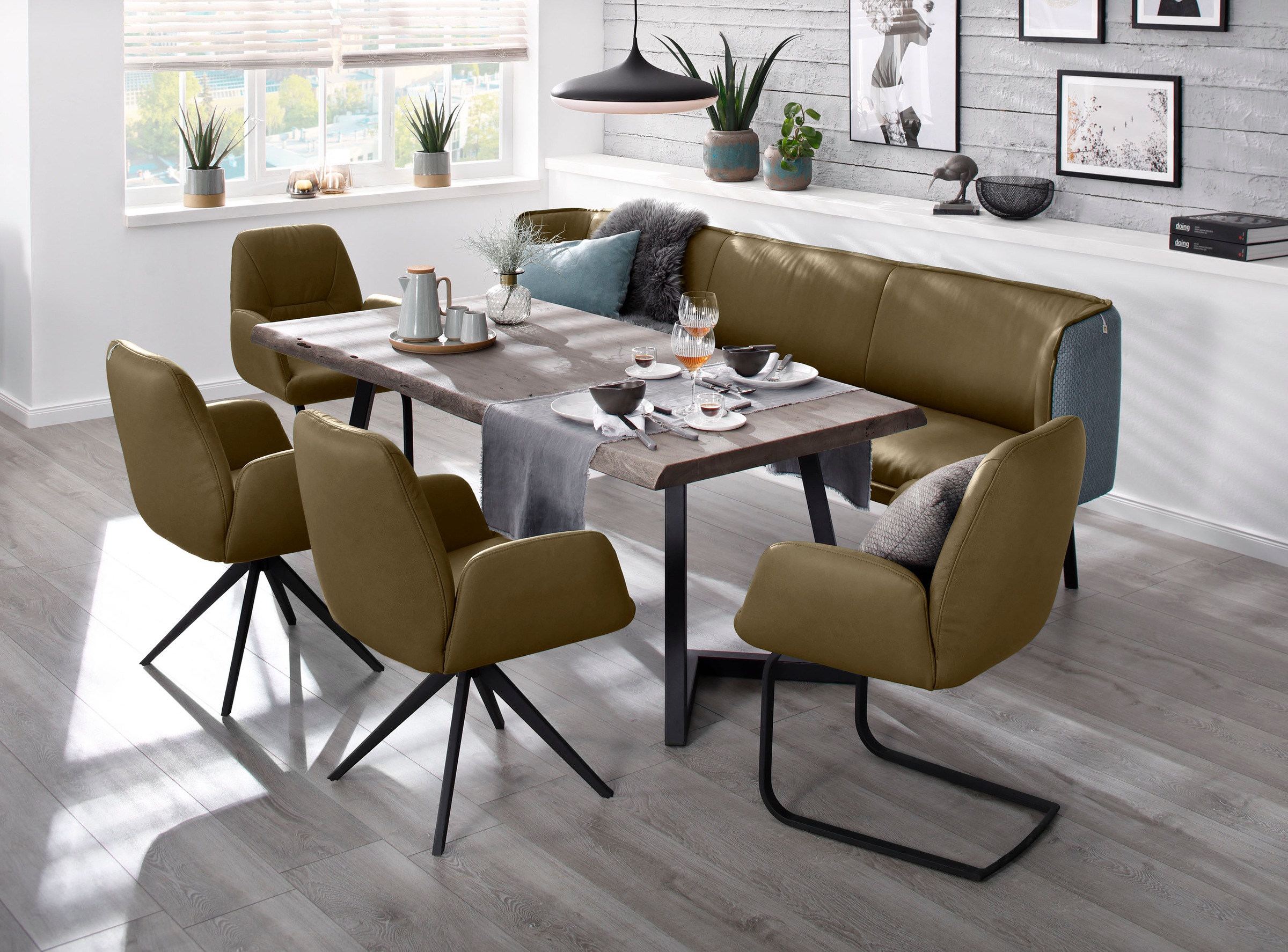 W.SCHILLIG Freischwinger »ole« () Gestell in Schwarz pulverbeschichtet günstig online kaufen