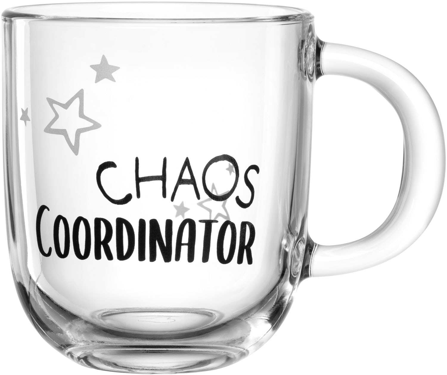 LEONARDO Kaffee-Glastassen-Set "CHAOS COORDINATOR", 4er-Set, 400ml, spülmas günstig online kaufen