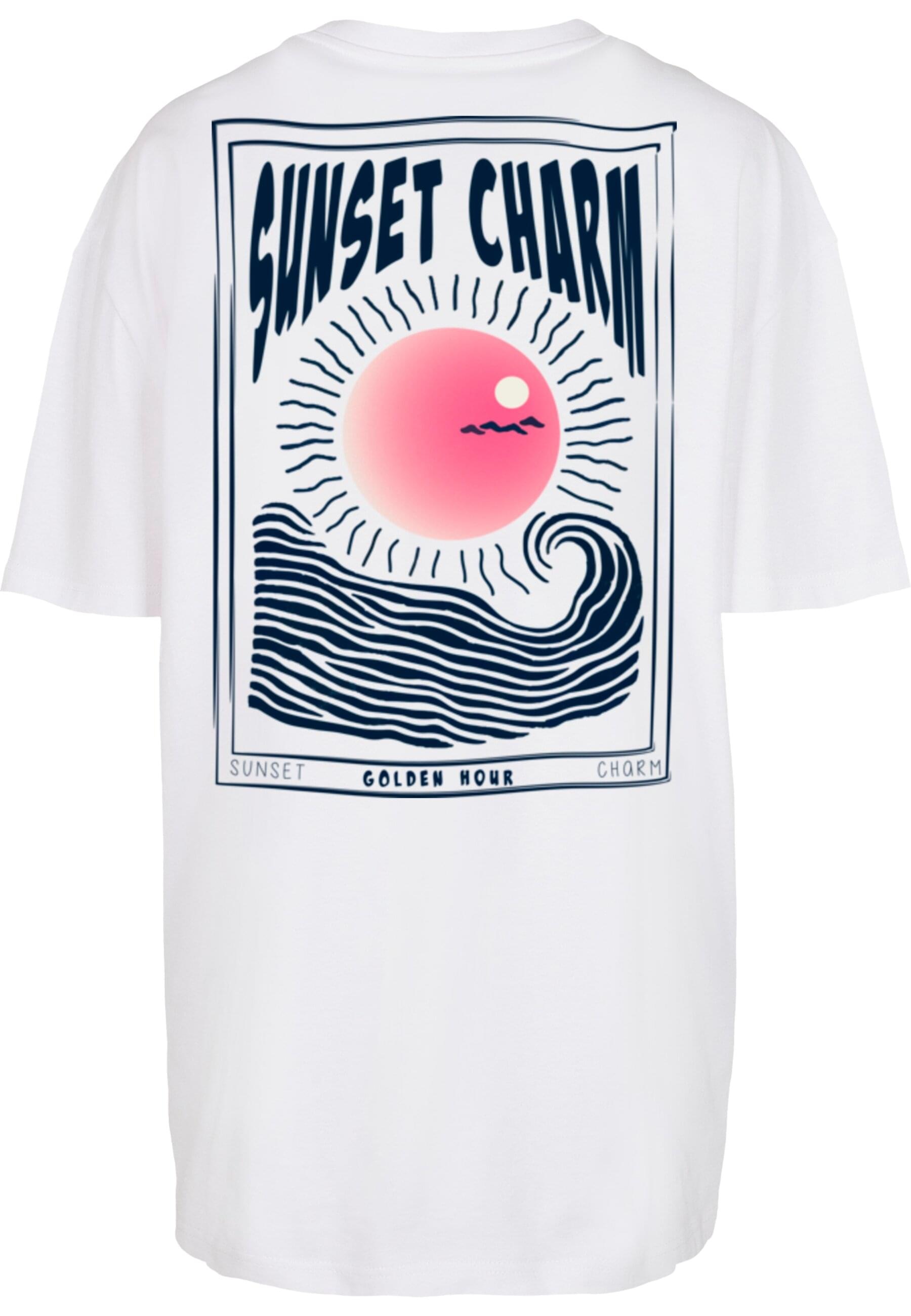 Merchcode T-Shirt »Merchcode Ladies Sunset Charm Oversized Tee« 1 Stk.