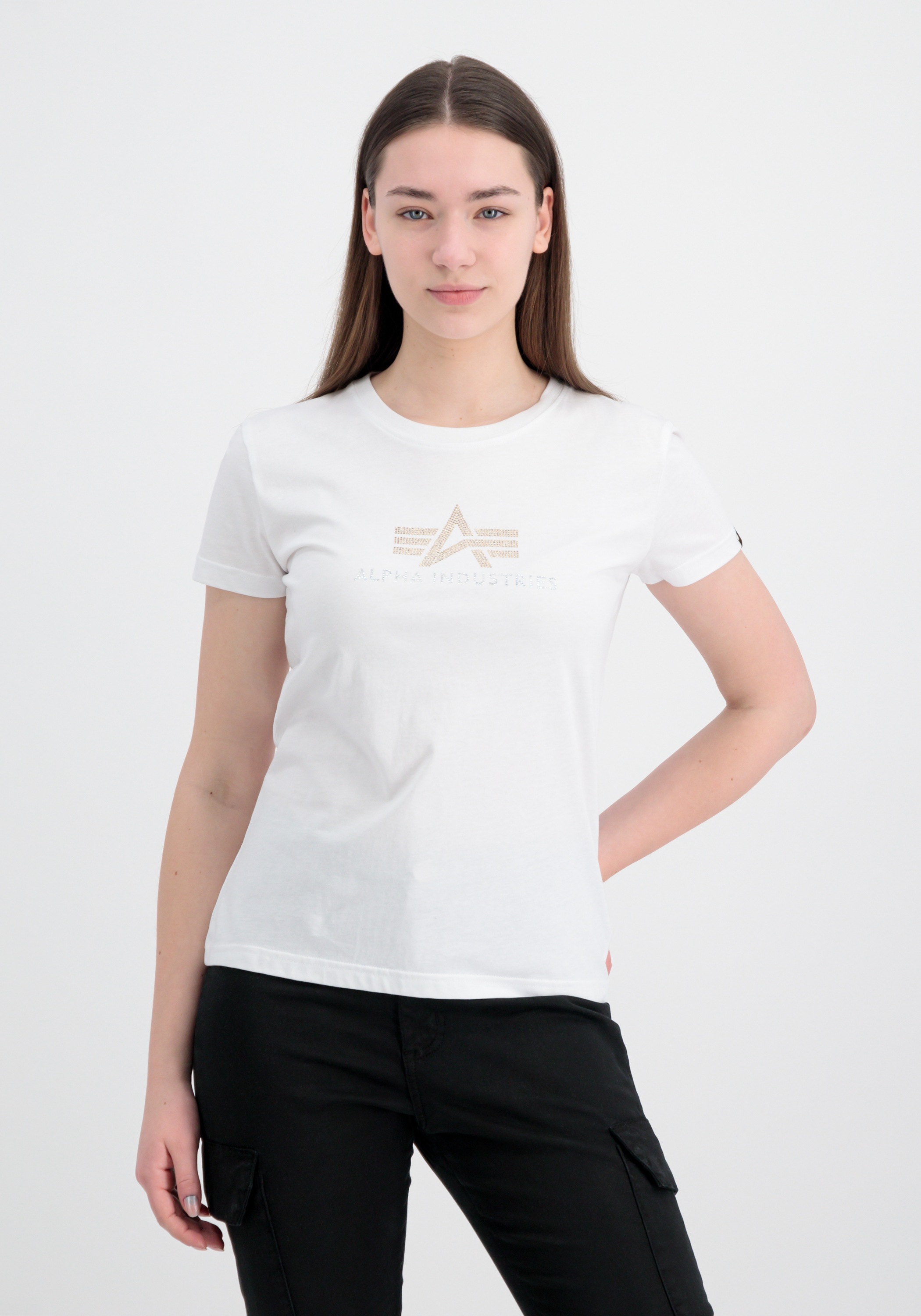 Alpha Industries T-Shirt »Alpha Industries Women - T-Shirts Crystal T-Shirt W«