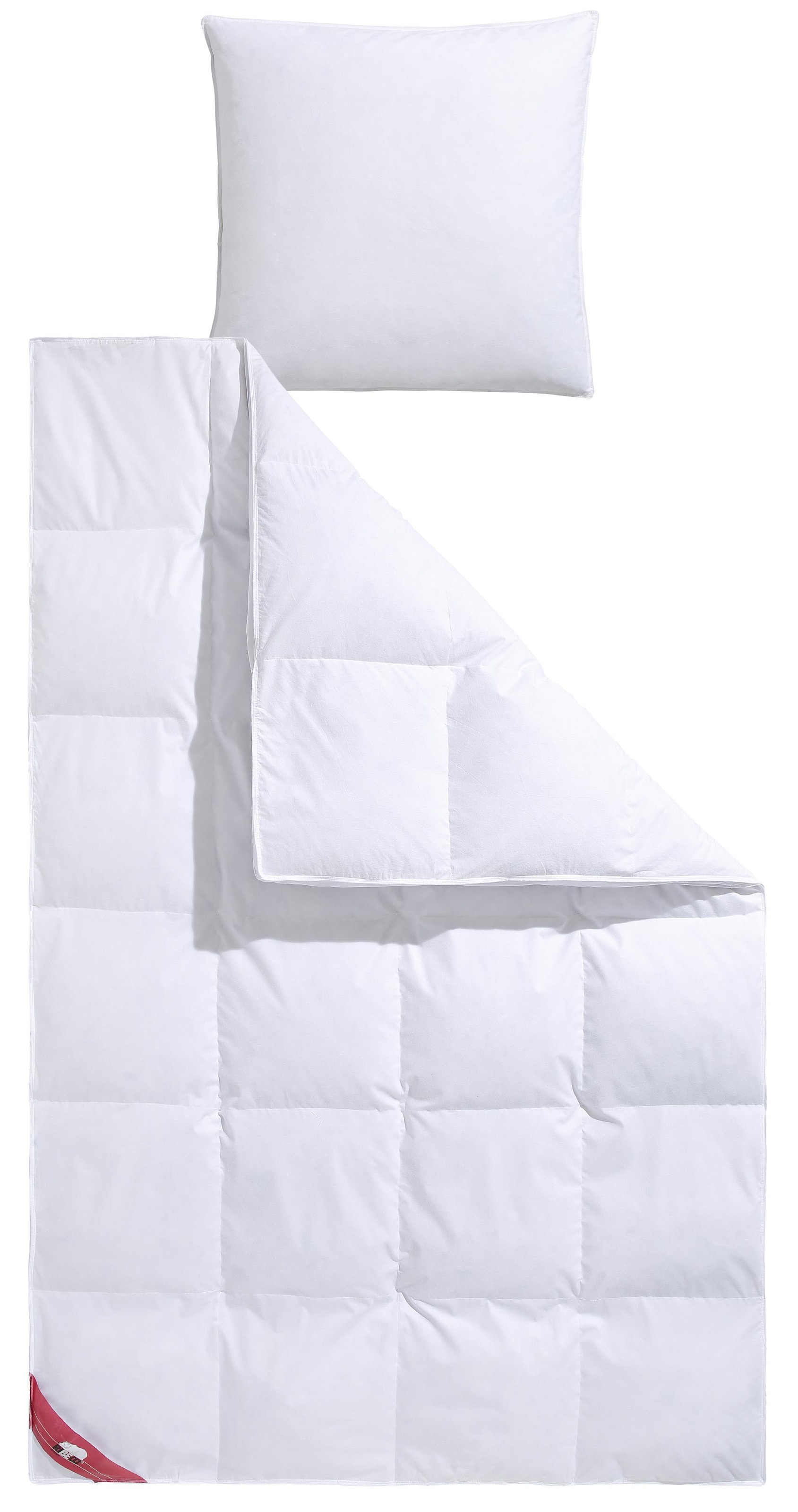 RIBECO Federbettdecke »Emily« extrawarm Füllung 100Federn 1 Stk. tlg. Mit ü günstig online kaufen