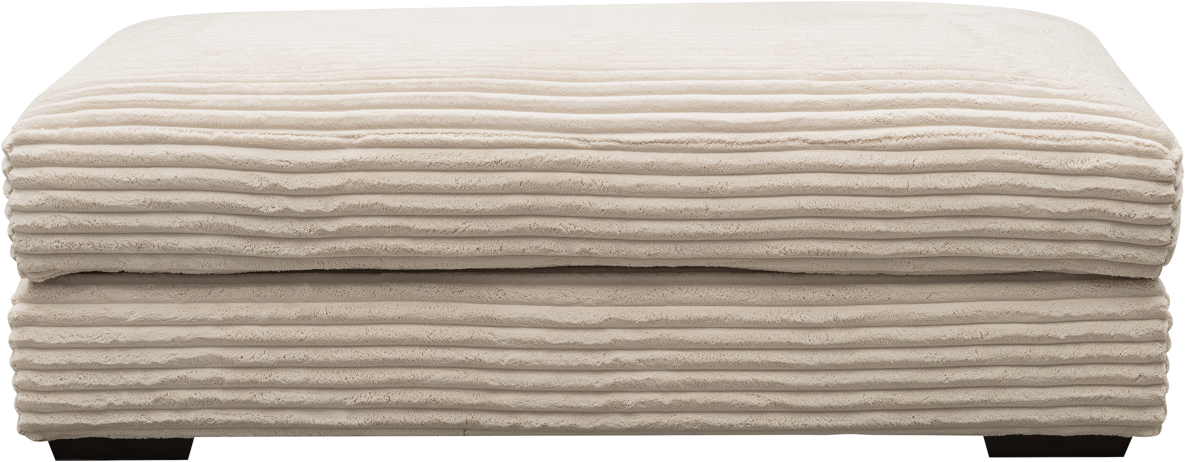WERK2 Hocker »Eden«, Design Hocker in Cord mit besonders weichem Sitzkomfort