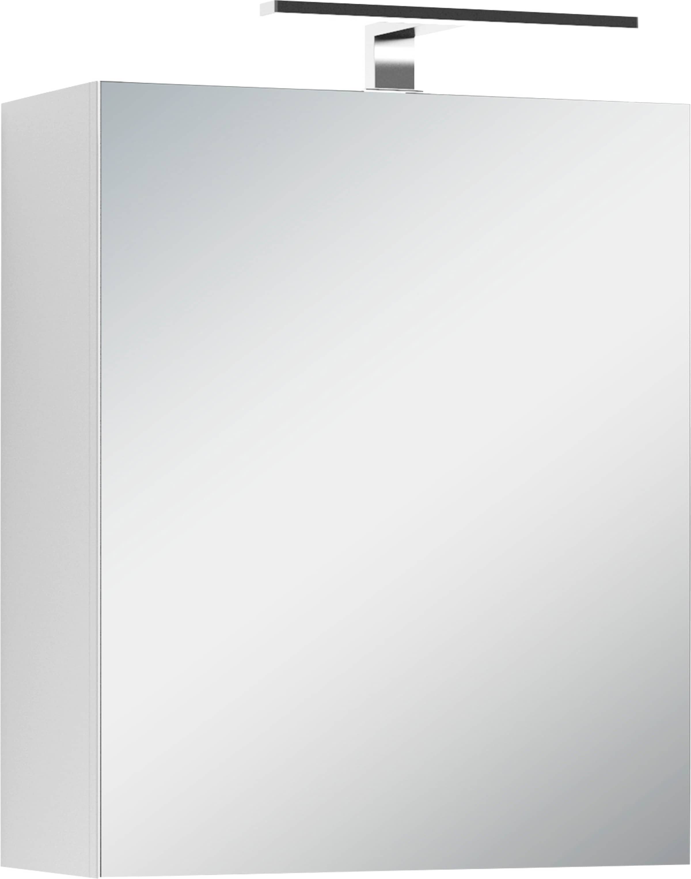 byLIVING Spiegelschrank »Spree«, Breite 50 im cm, 1-türig, mit %Sale Beleuchtung jetzt Schalter-/Steckdosenbox und LED