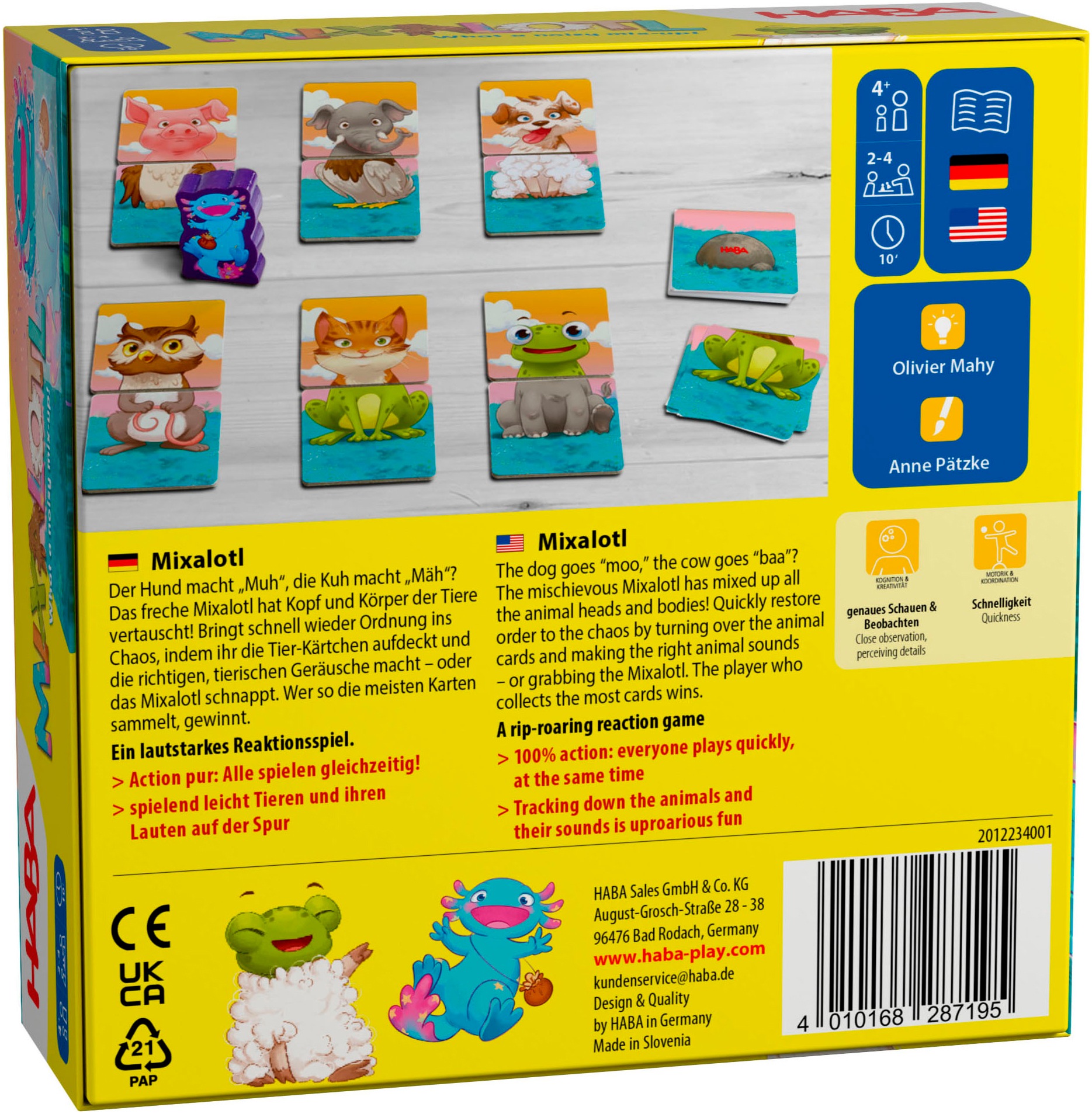 Haba Spiel »Mixalotl«
