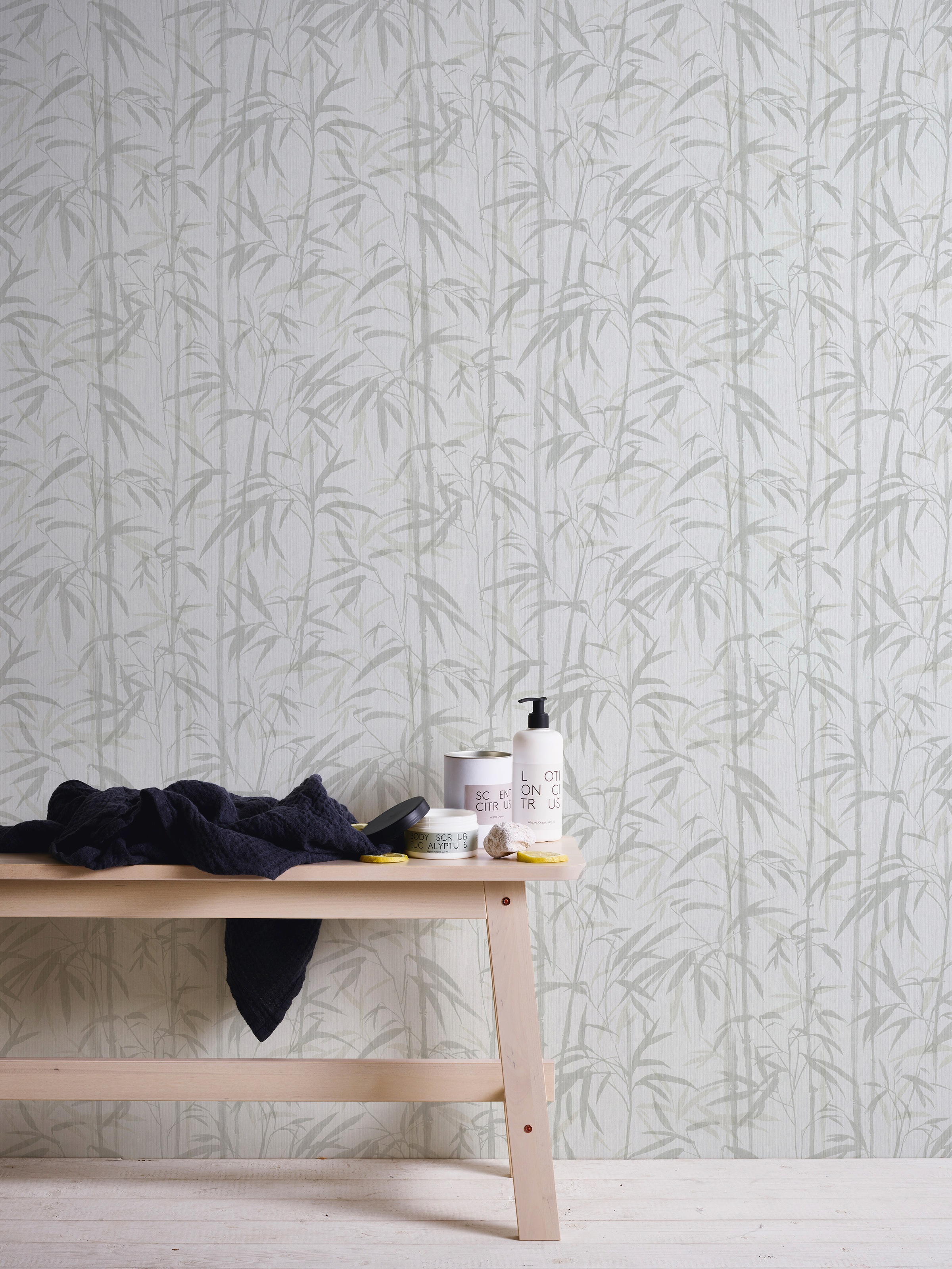 METROPOLIS BY MICHALSKY LIVING Vliestapete »Change is good, Bold Bamboo«, floral-botanisch-tropisch, Designertapete Tapete Bambus Tapeten Wohnzimmer Schlafzimmer Küche