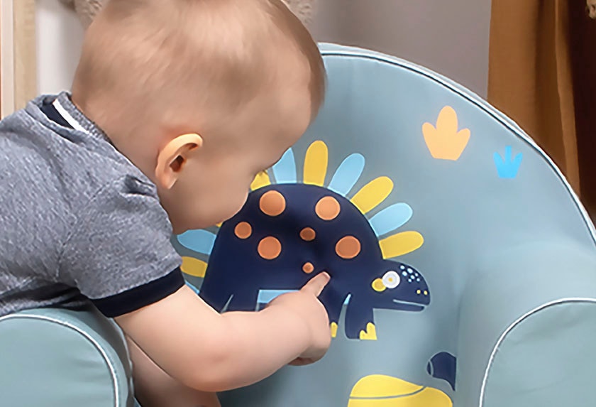 Knorrtoys® Sessel »Dino«, für Kinder; Made in Europe