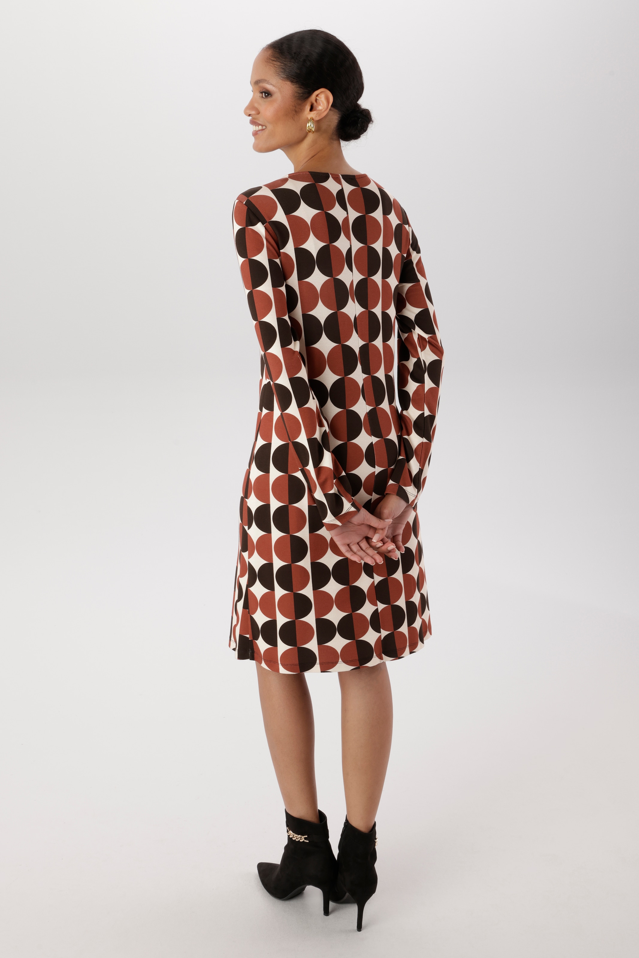 Aniston SELECTED Jerseykleid in leichter A-Linien-Form - NEUE KOLLEKTION