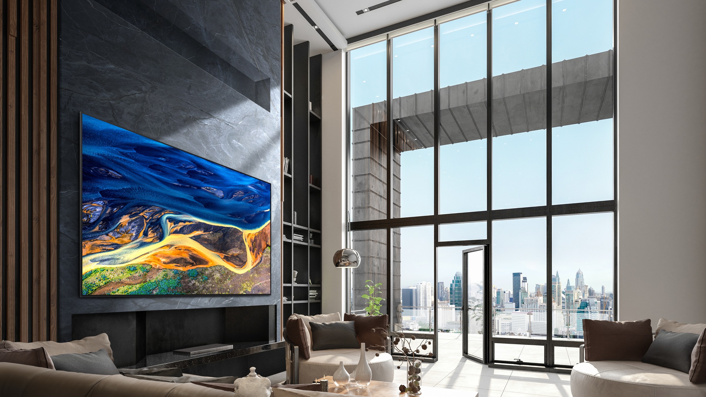 Samsung QLED-Fernseher »GQ98QN990CT«, 8K, Smart-TV