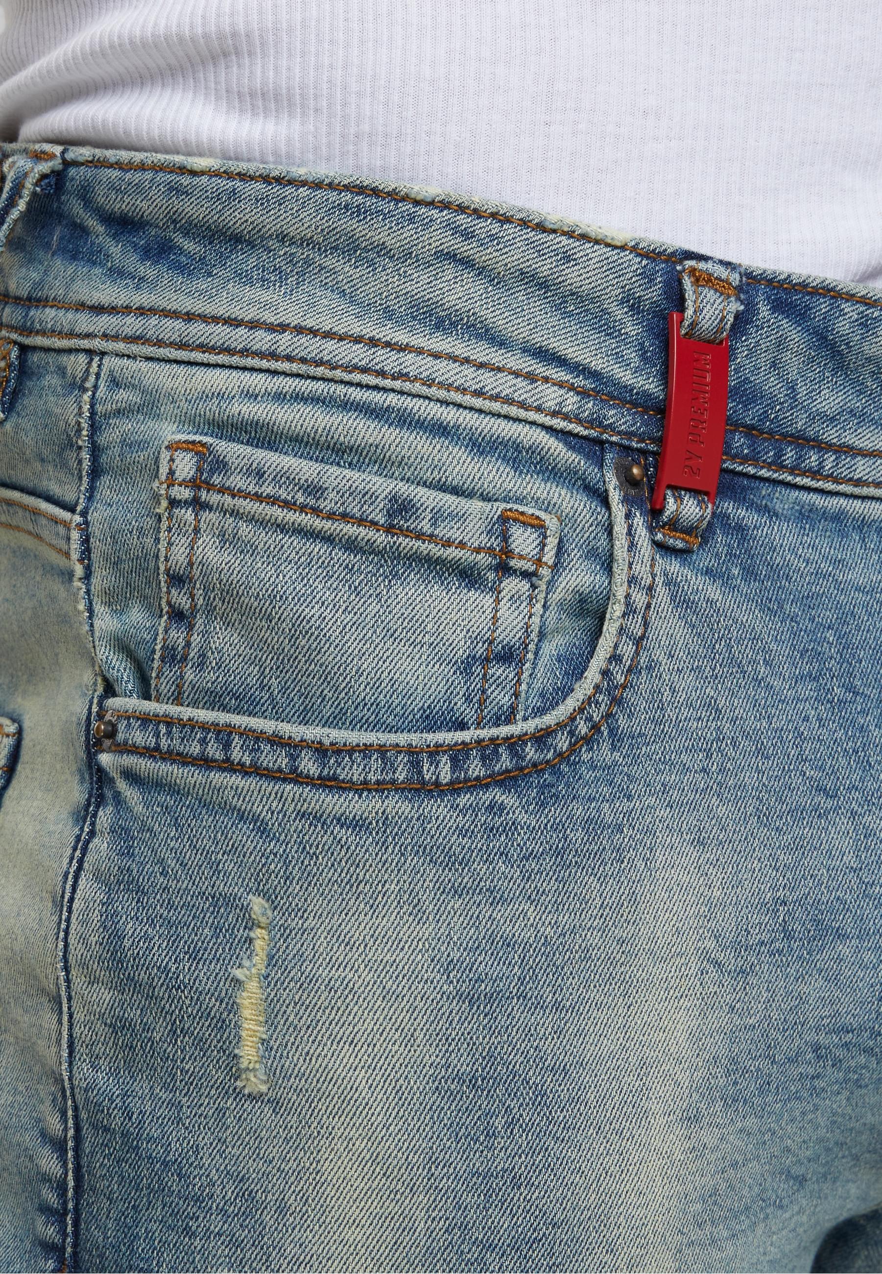 2Y Premium Bequeme Jeans »2Y Premium 2Y CARLOS DESTROYED SLIM FIT JEANS«