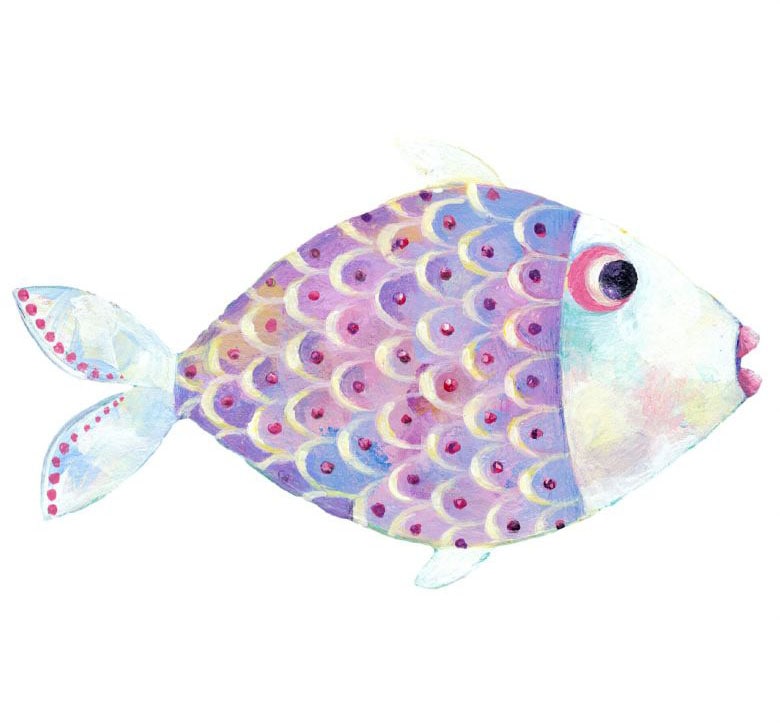 St.) Der »Märchenhaft kleine Fisch«, Wall-Art bestellen online Wandtattoo (1