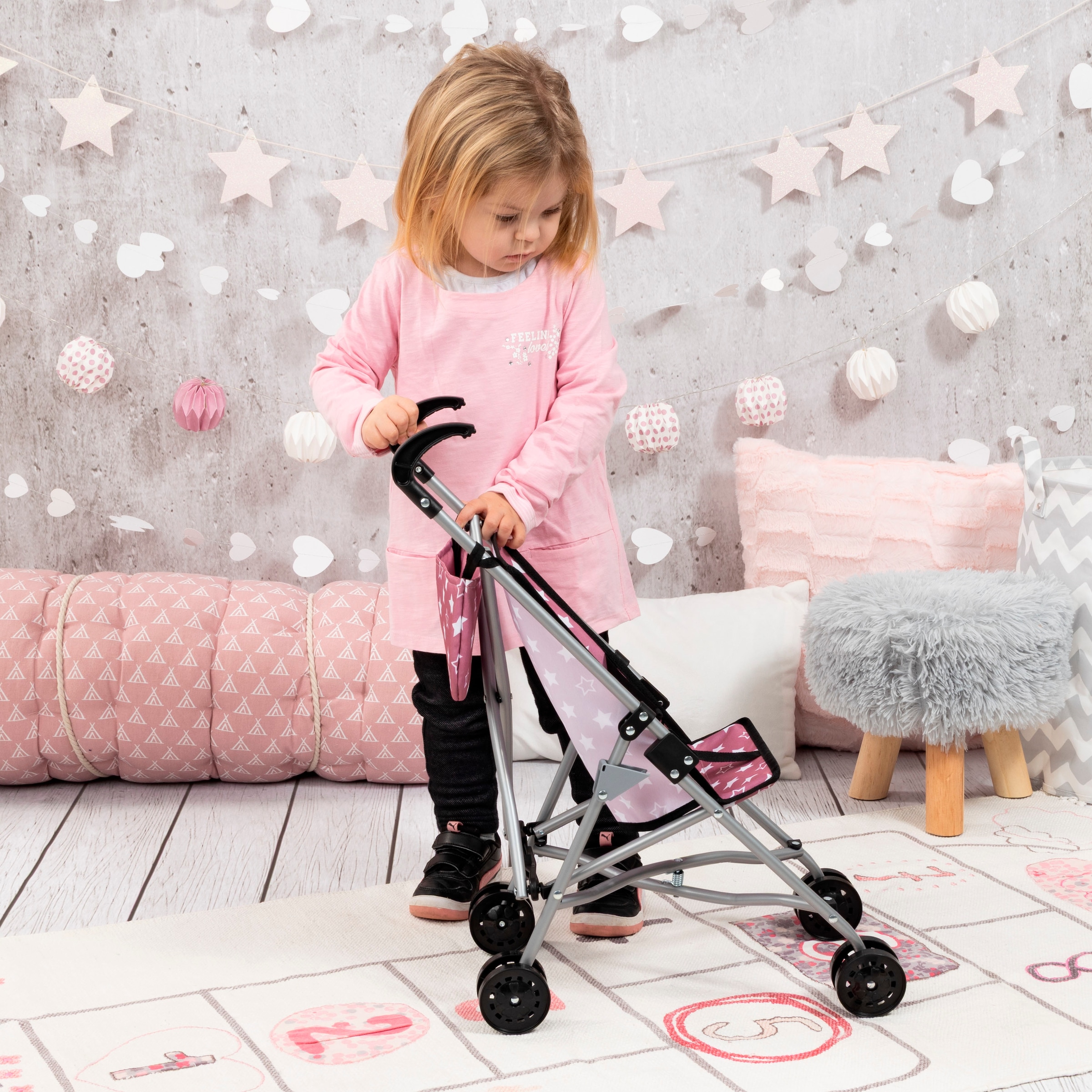 Bayer Puppenbuggy mit Tasche