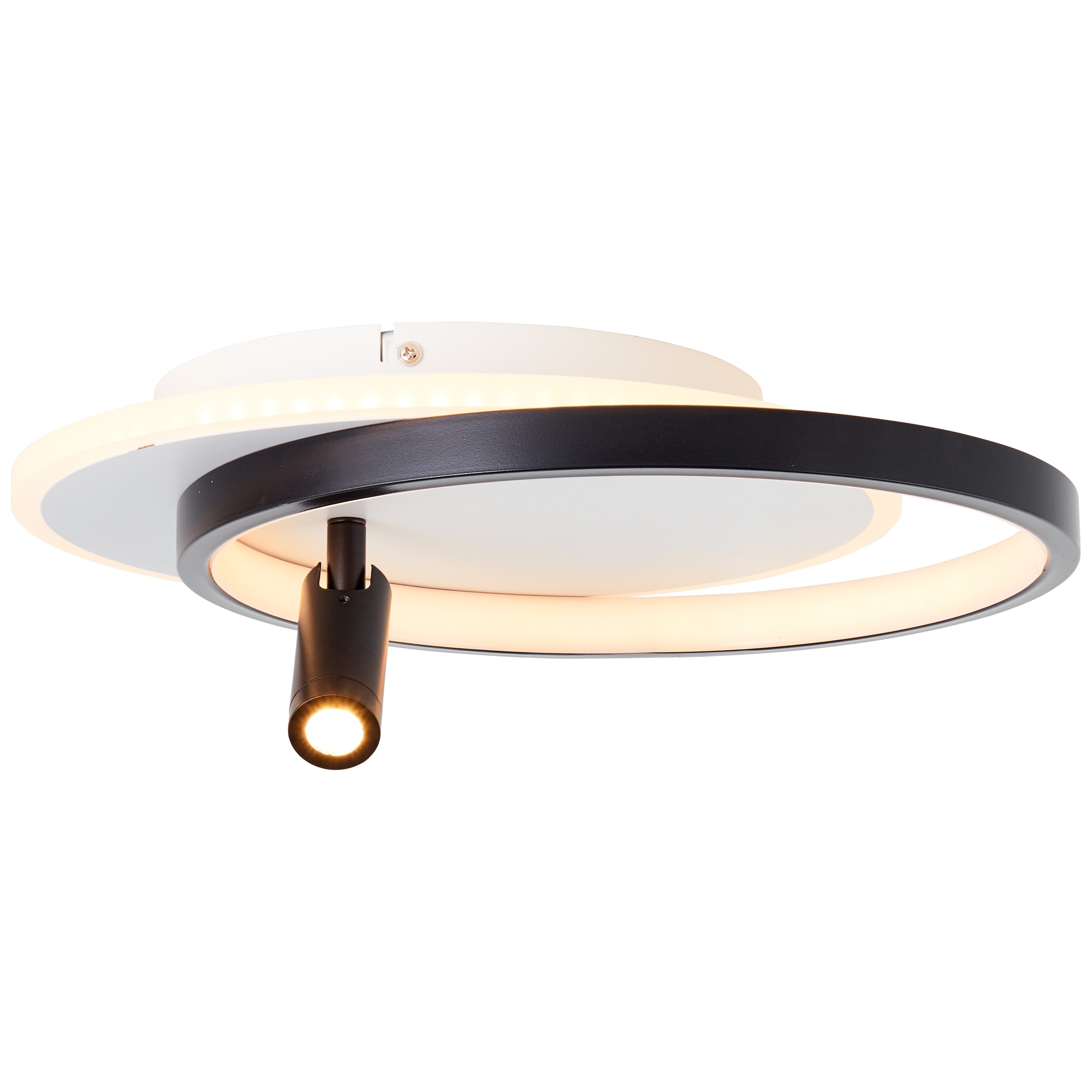 Brilliant Deckenleuchte »Eunomia«, 1 flammig, schwenkbar, dimmbar - 35x30cm günstig online kaufen