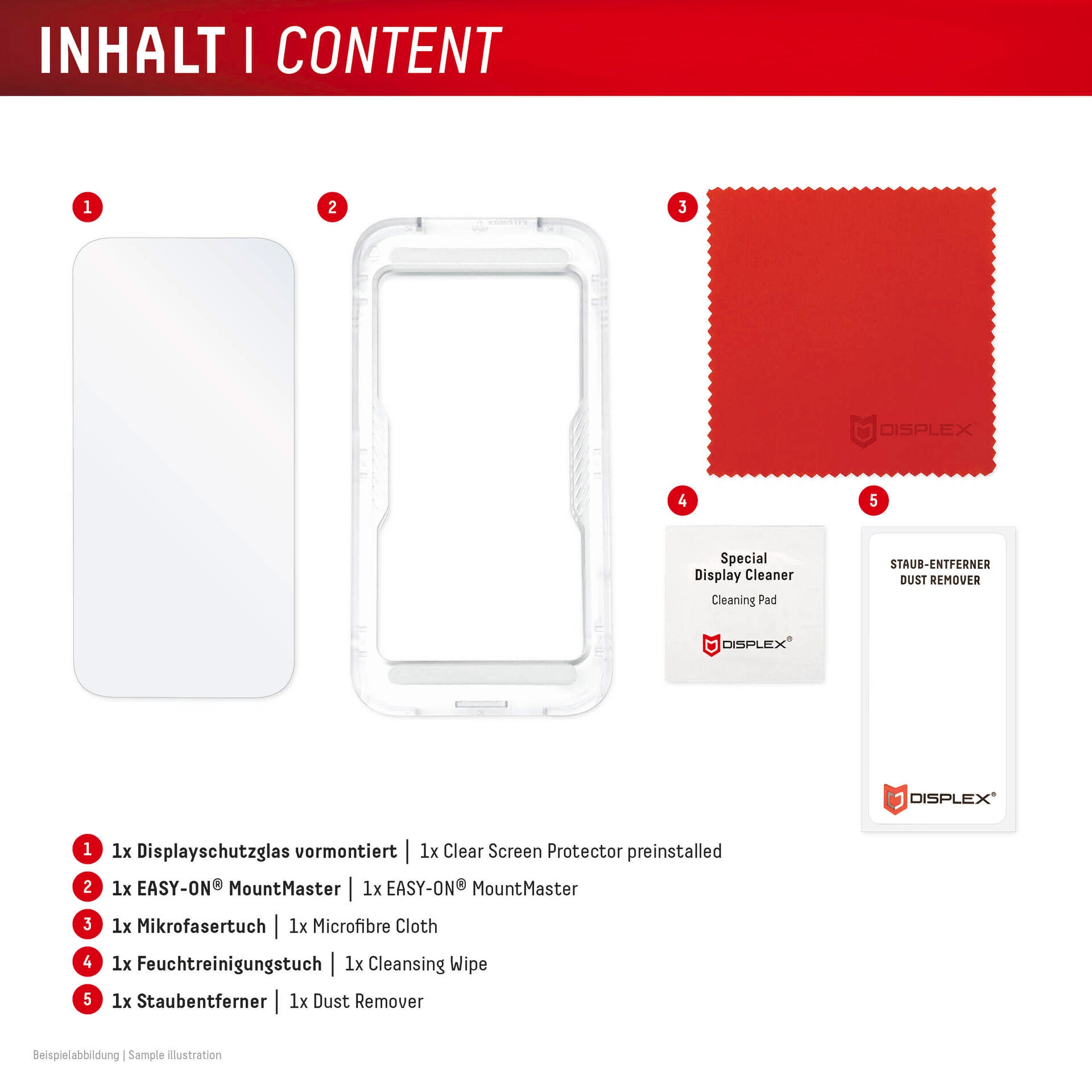 Displex Displayschutzglas »Real Glass Screen Protector« für Google Pixel 11 Pro XL Displayschutzfolie