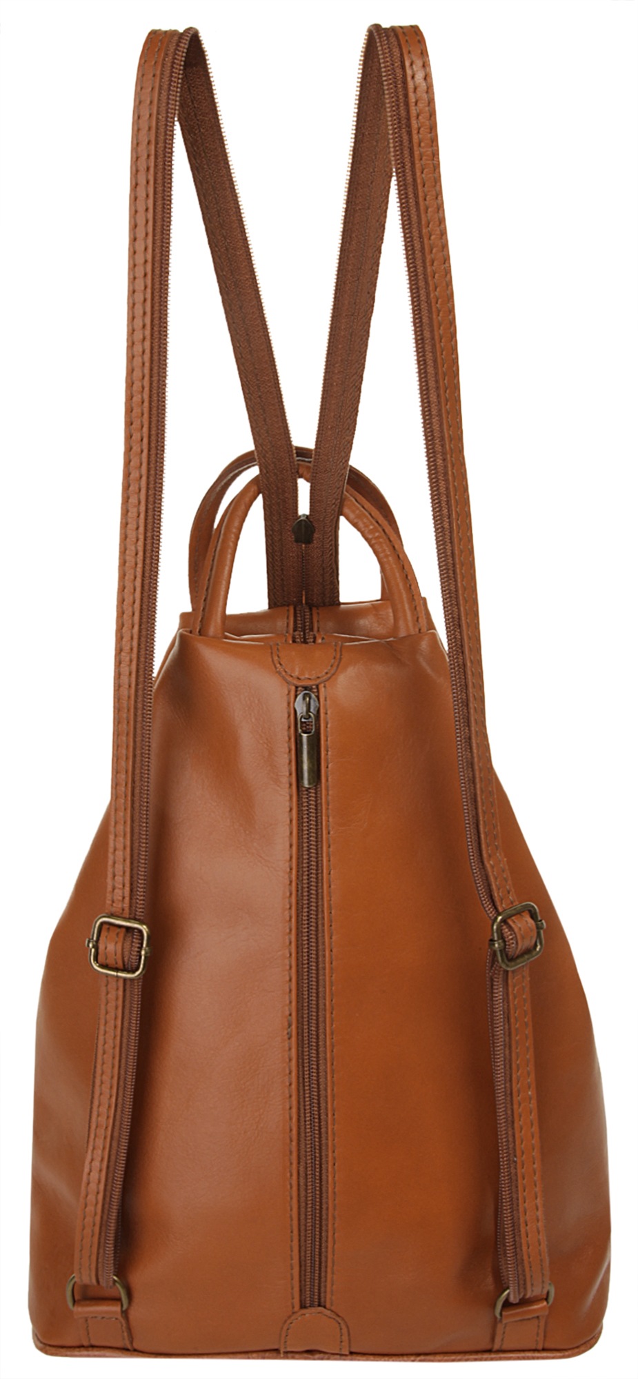 Samantha Look Cityrucksack, echt Leder, Made in Italy
