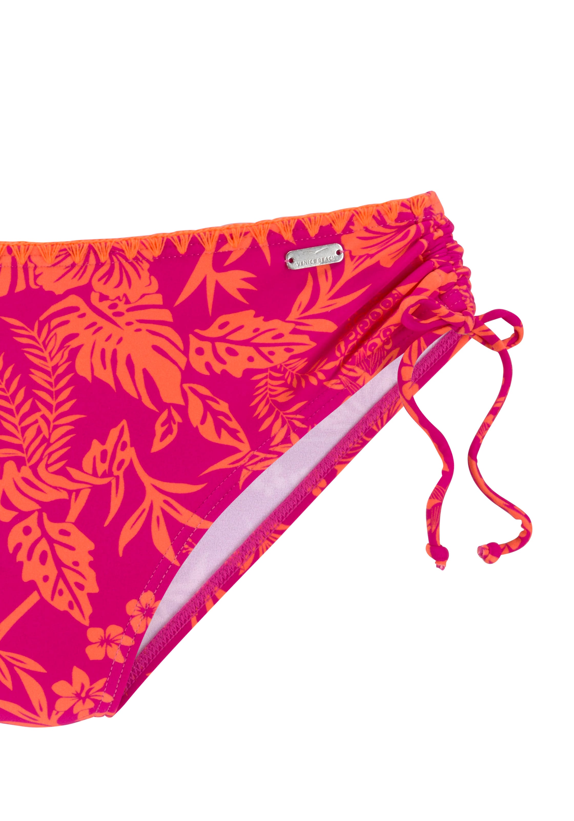 Venice Beach Bügel-Bikini »Kensi«, seitlich regulierbar mit modernem Print