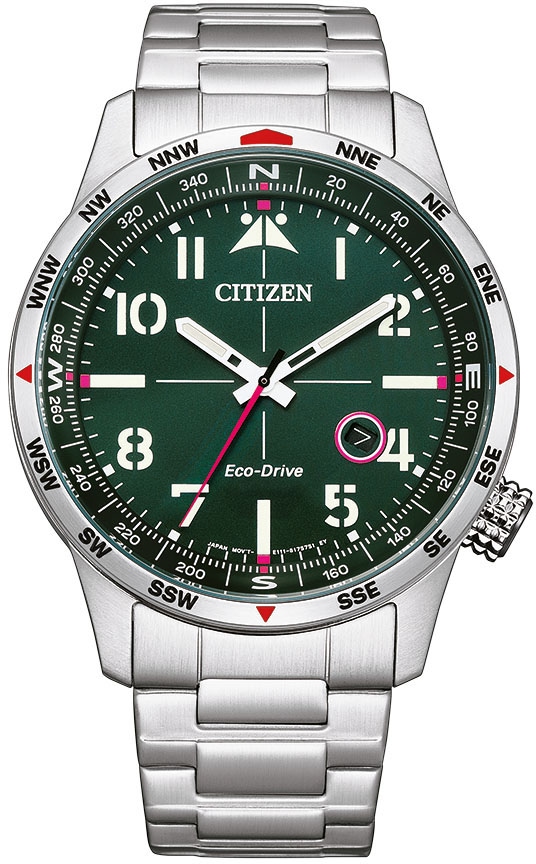 Citizen Solaruhr »BM7551-84X«, Armbanduhr, Herrenuhr, Edelstahlarmband, bis günstig online kaufen