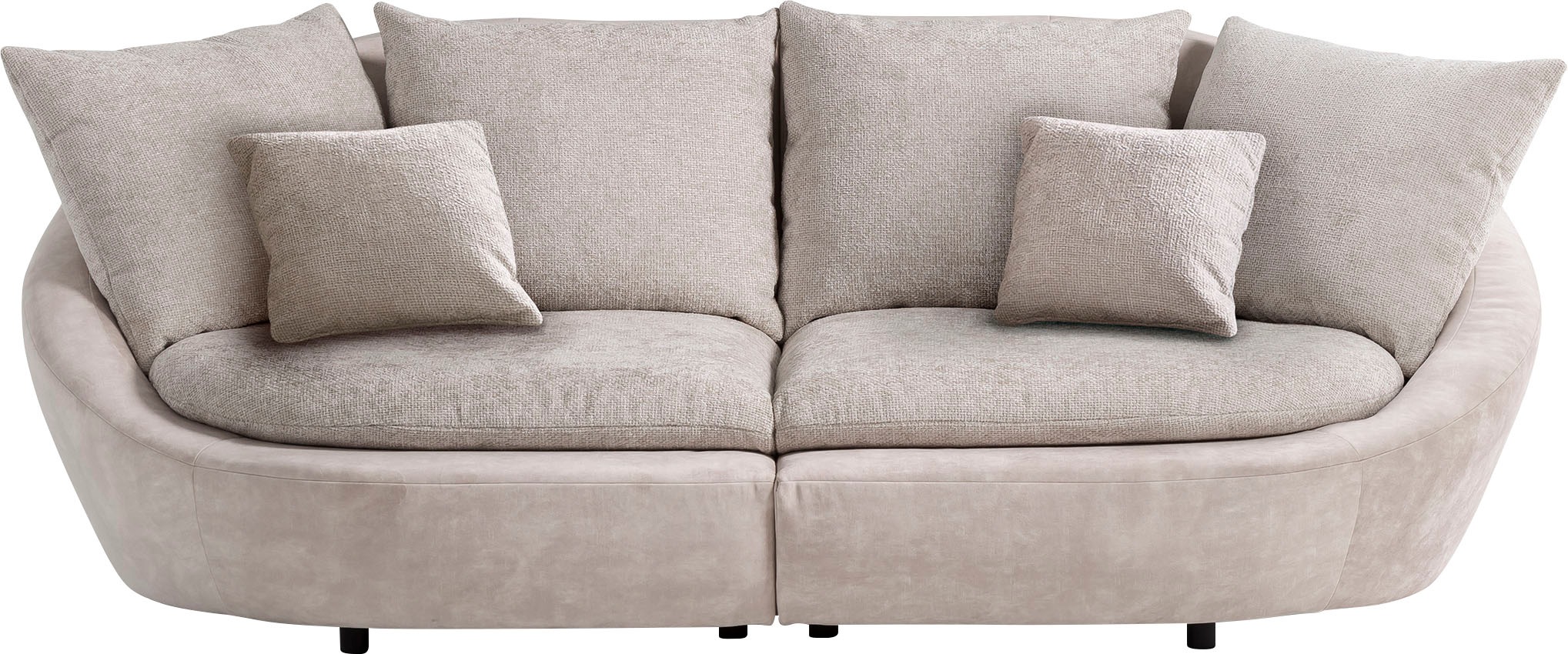 TRENDMANUFAKTUR Big-Sofa Maui, inklusive 4 Rückenkissen und 2 Zierkissen, D günstig online kaufen