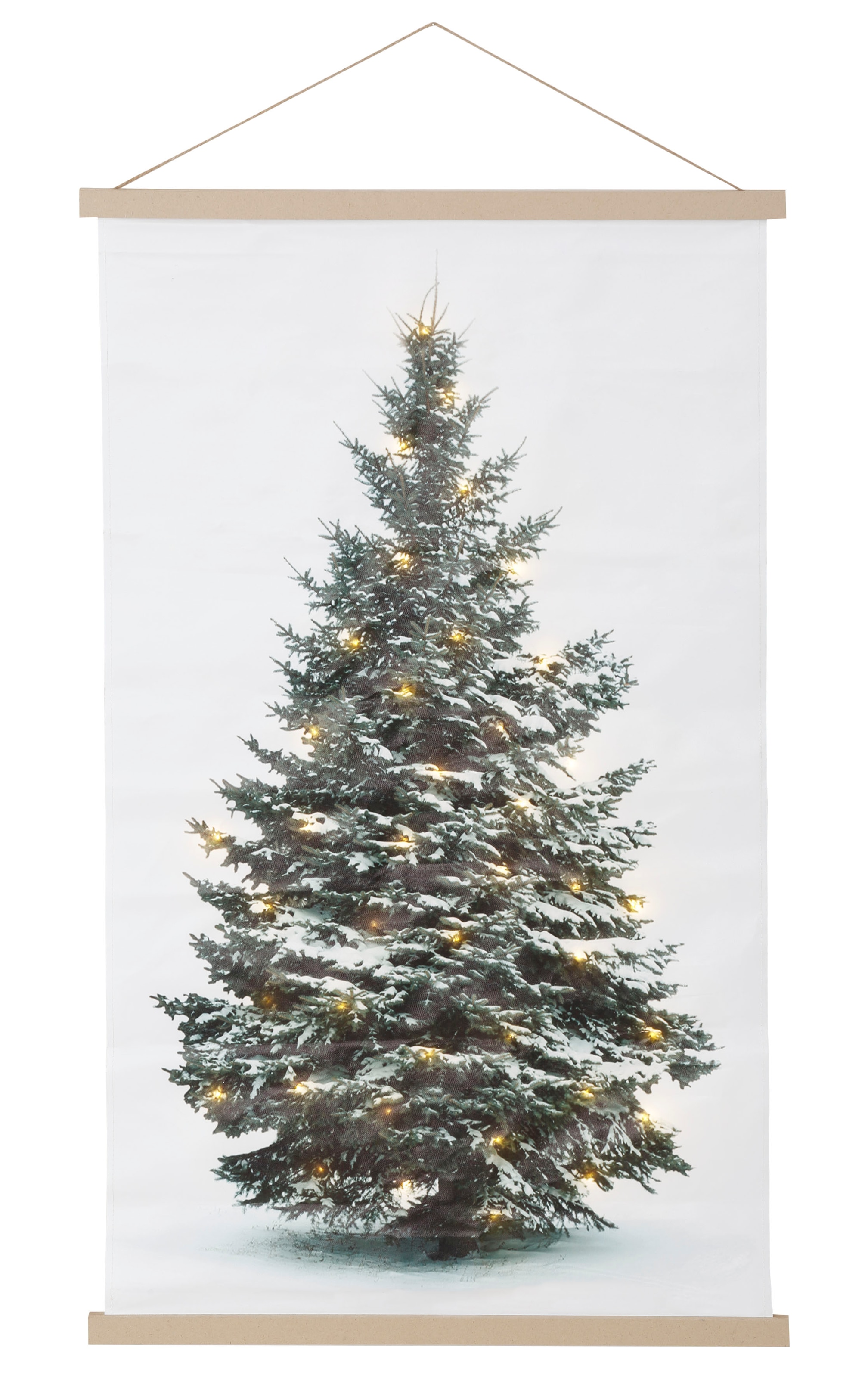 Home affaire LED-Bild »Wandbehang, Weihnachtsdeko« Weihnachten 1 Stk. tlg. günstig online kaufen