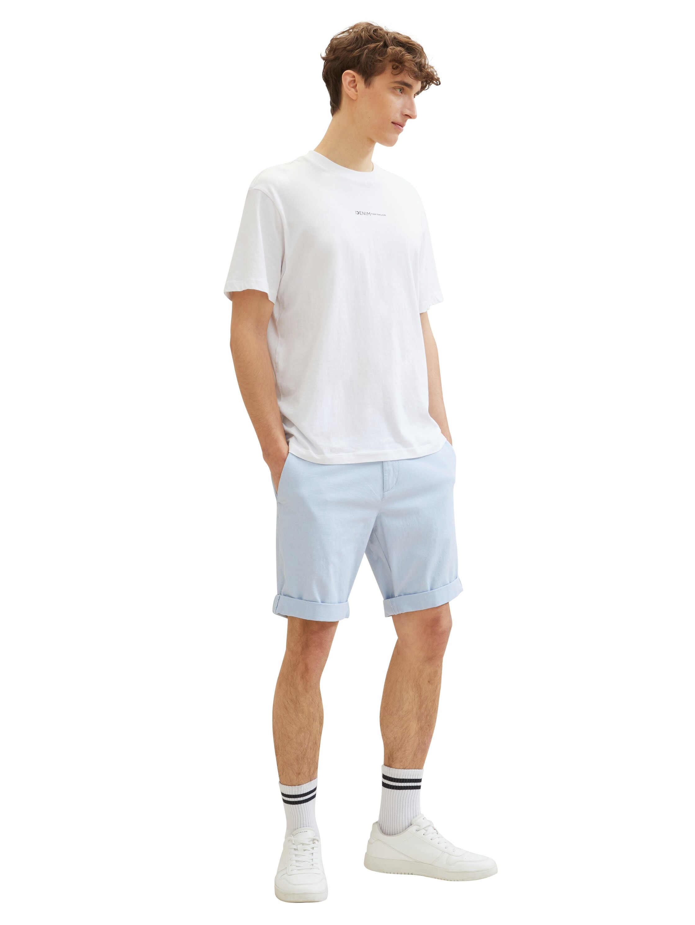 6. Bild von TOM TAILOR Denim Shorts, mit Dehnbund