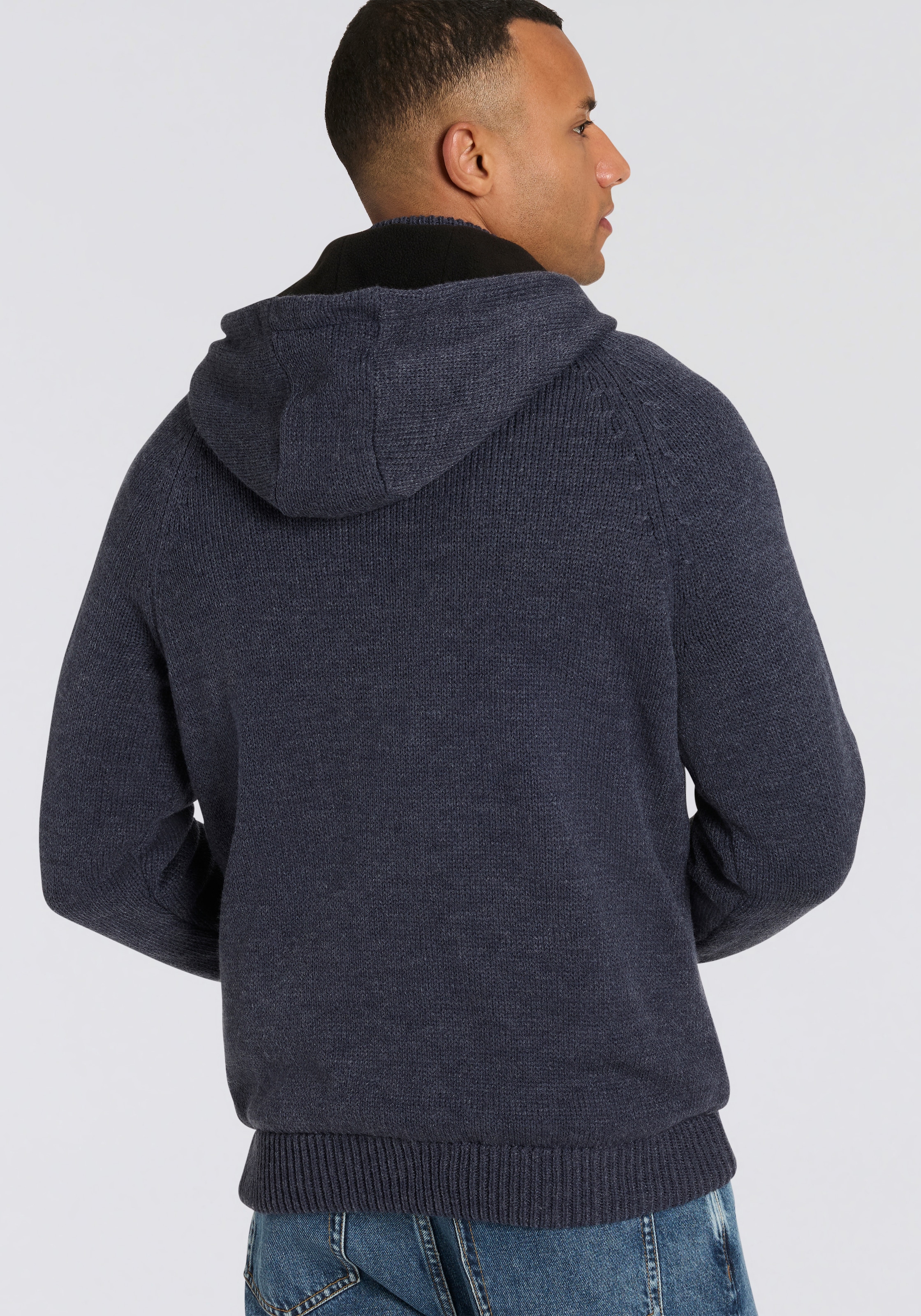 Bruno Banani Kapuzenstrickjacke