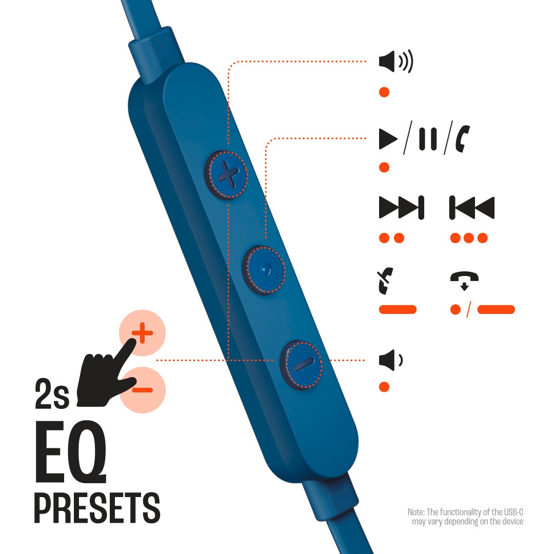 JBL In-Ear-Kopfhörer »Tune 305C«, Freisprechfunktion-Freisprechfunktion