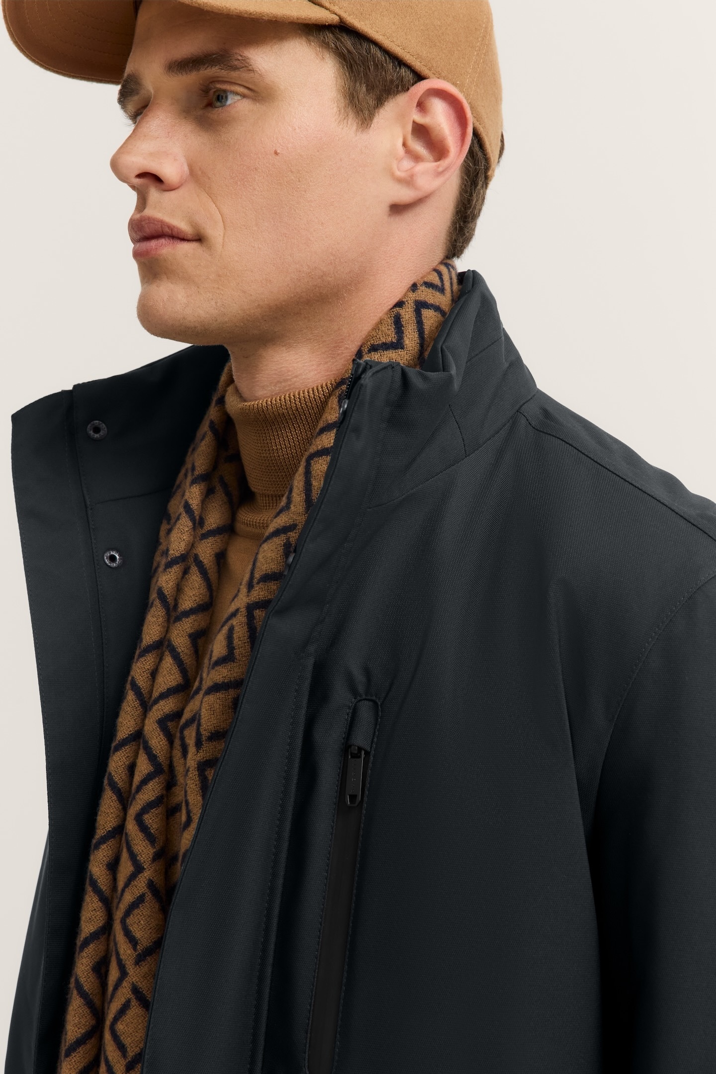 bugatti Regenmantel »Rainseries« Modern Fit wasserdicht und atmungsaktiv