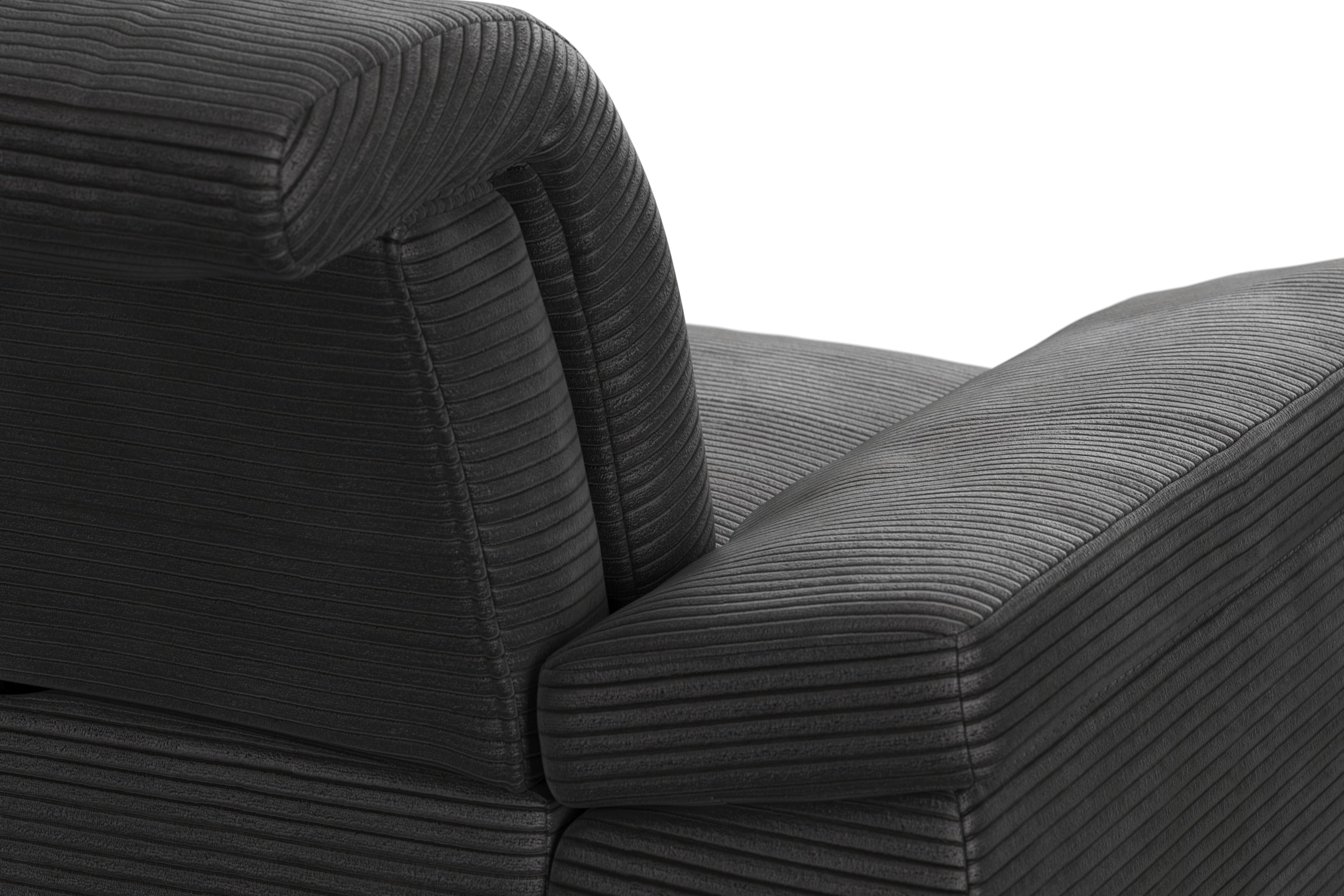 sit&more Ecksofa »Cabana L-Form«, Recamiere, wahlweise mit Sitztiefen-, Armlehnen- und Kopfteilfunktion