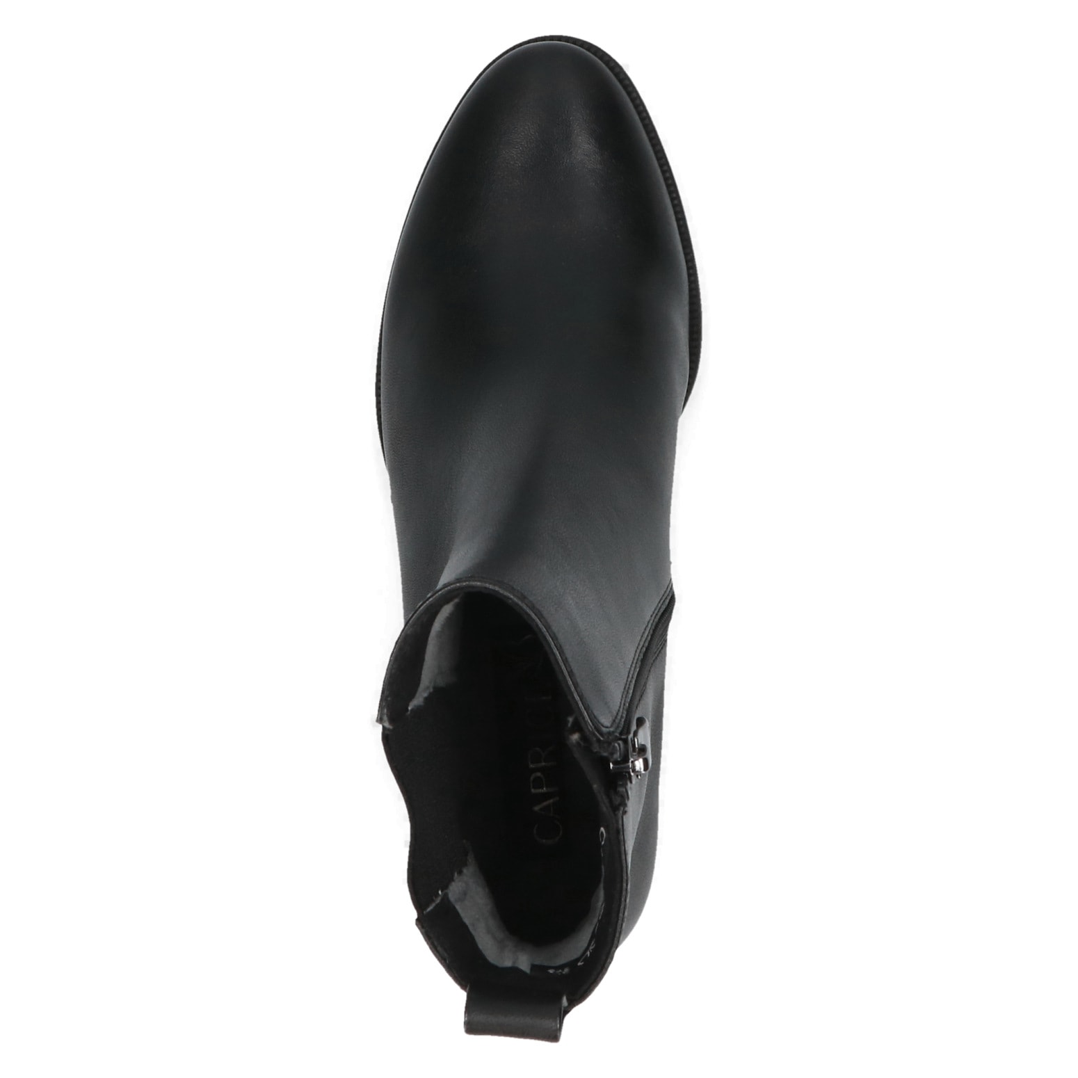 Caprice Stiefelette, Blockabsatz, Ankleboots, Businessschuh mit praktischer Anzhiehlasche