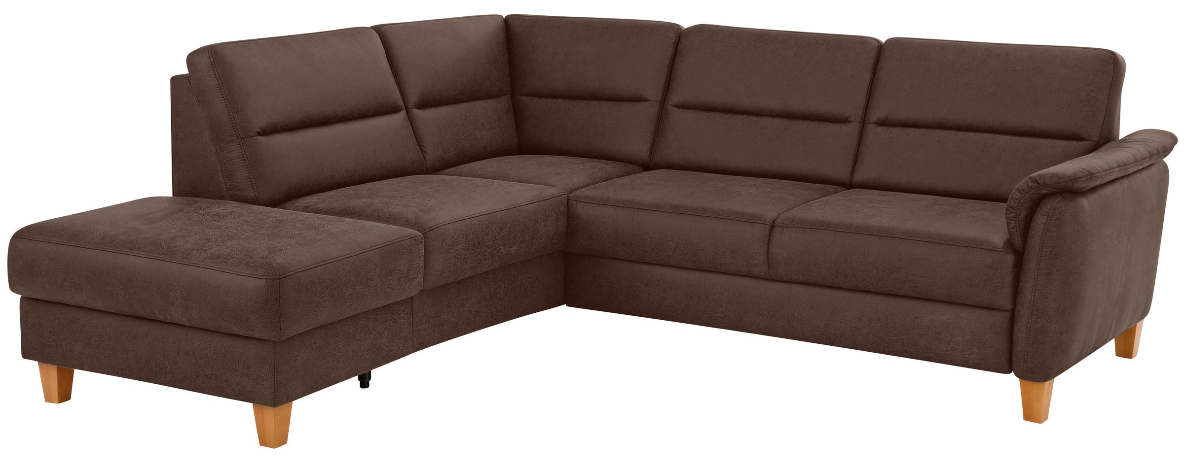 Home affaire Ecksofa »Palmera L-Form, B: 236 cm« optional Bettfunktion & Be günstig online kaufen
