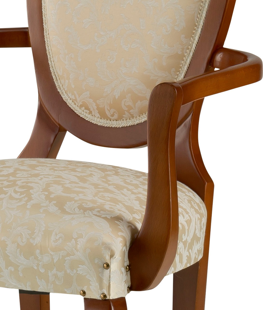Home affaire Armlehnstuhl »Stühle Duca«, 1 St., Baumwolle-Polyester, Breite 62 cm