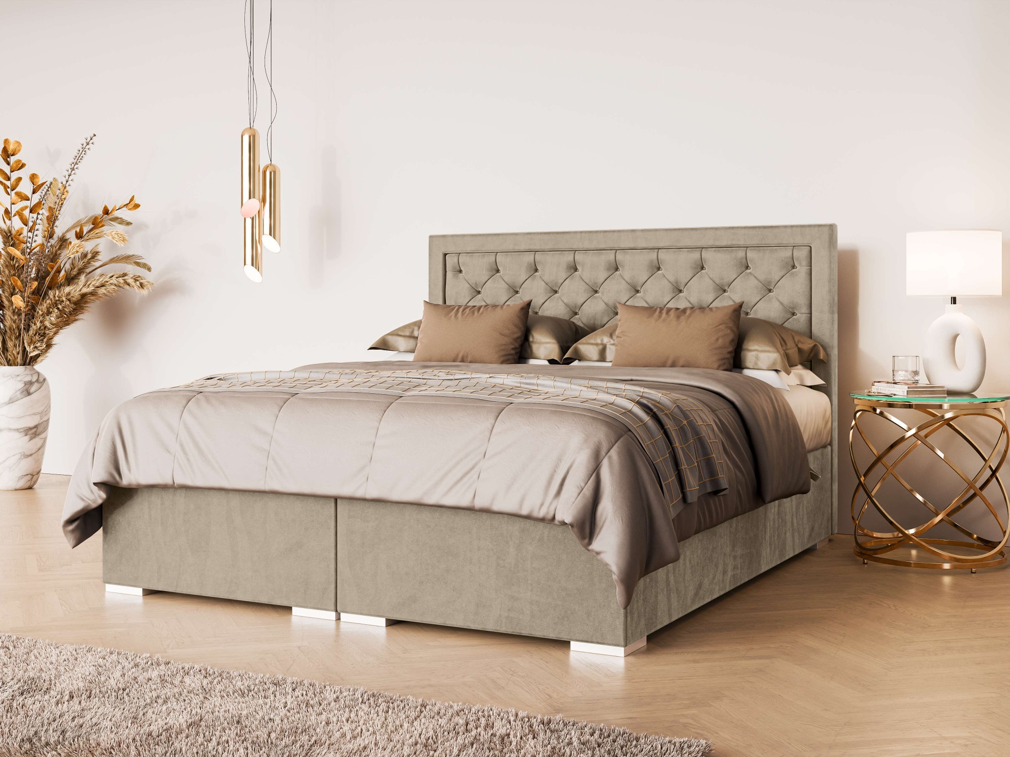 Home affaire Polsterbett »SACY mit Matratze und Topper, in 2 Breiten (160 u günstig online kaufen