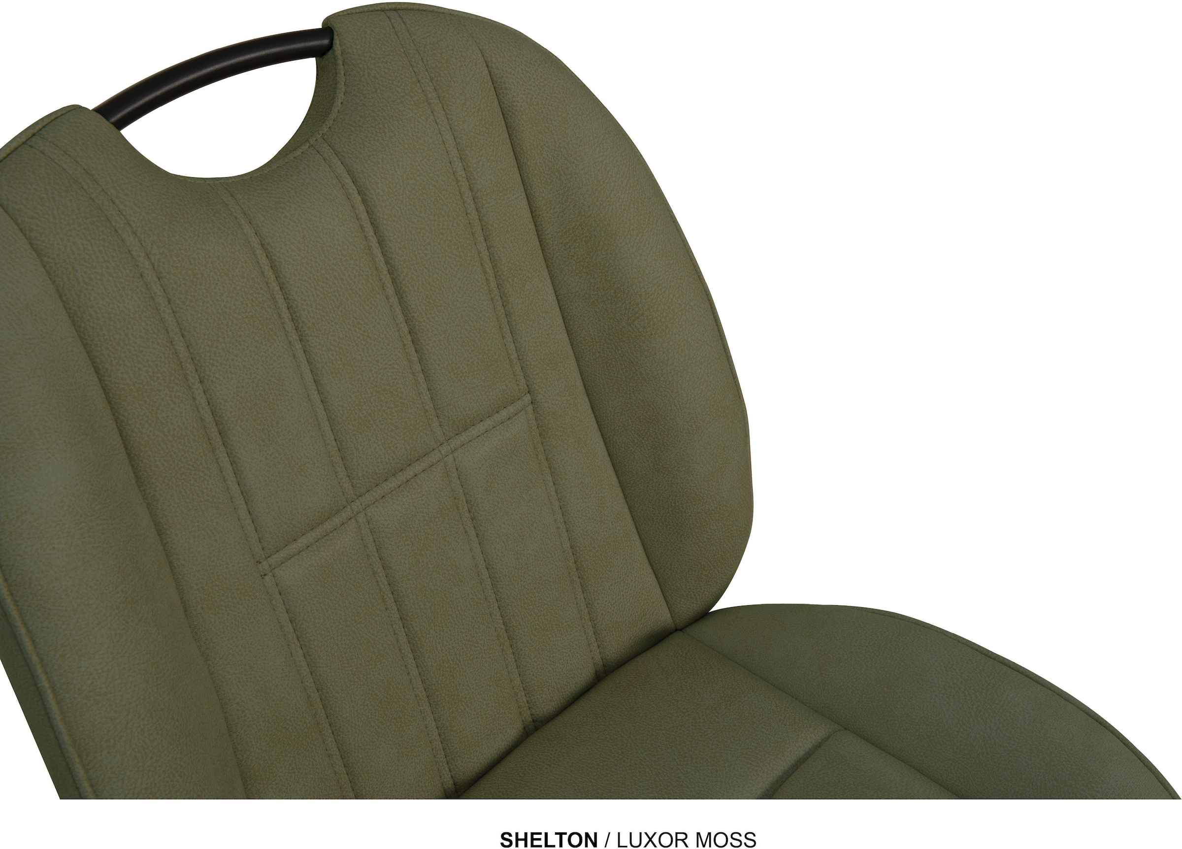 OMG Design Esszimmerstuhl »Shelton« (Set) 1 Stk.Esszimmerstuhl, pflegeleichter Bezug, mit Handgriff