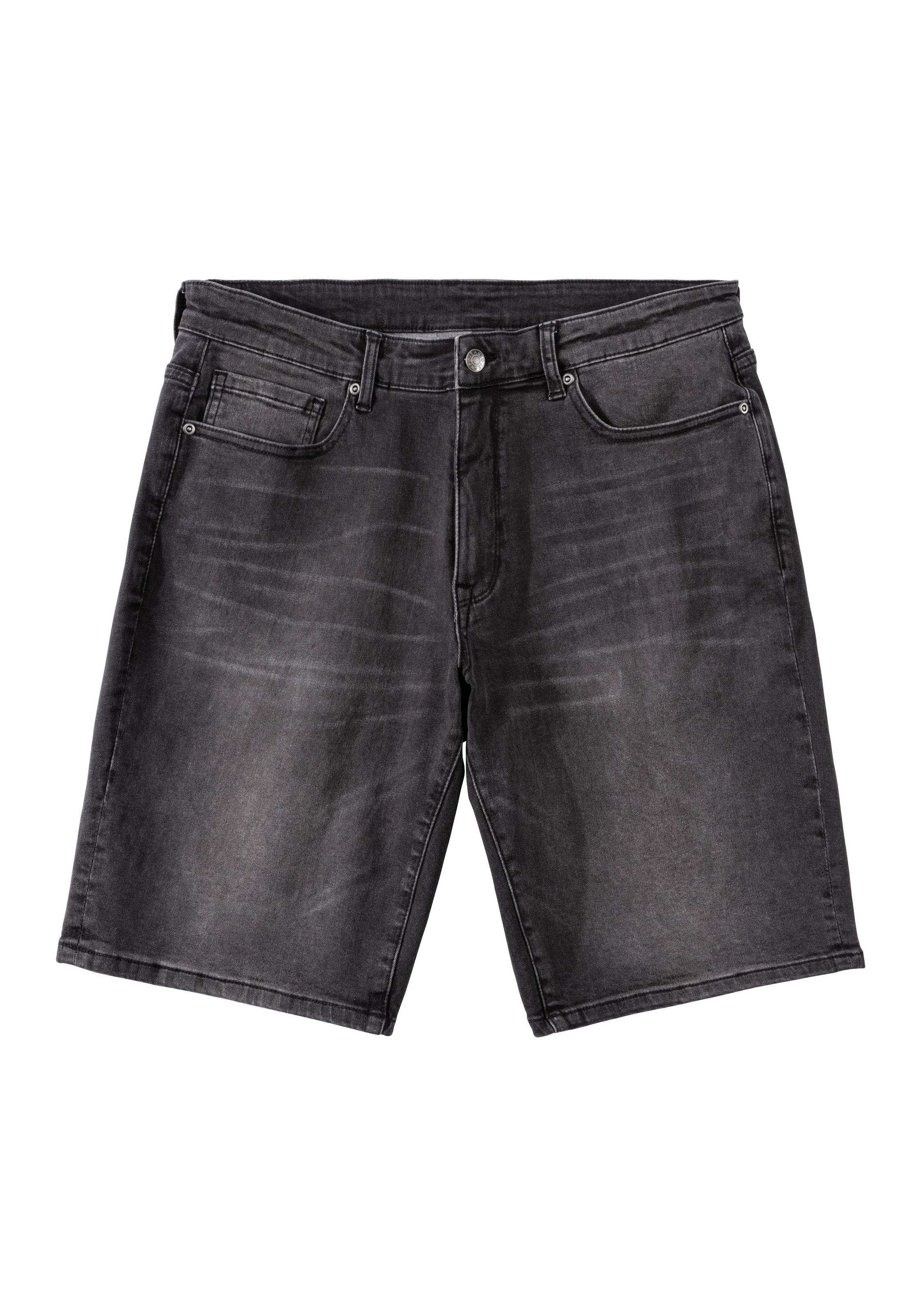 John Devin Jeansshorts »5-Pocket Shorts,«, aus elastischer Denim-Qualität