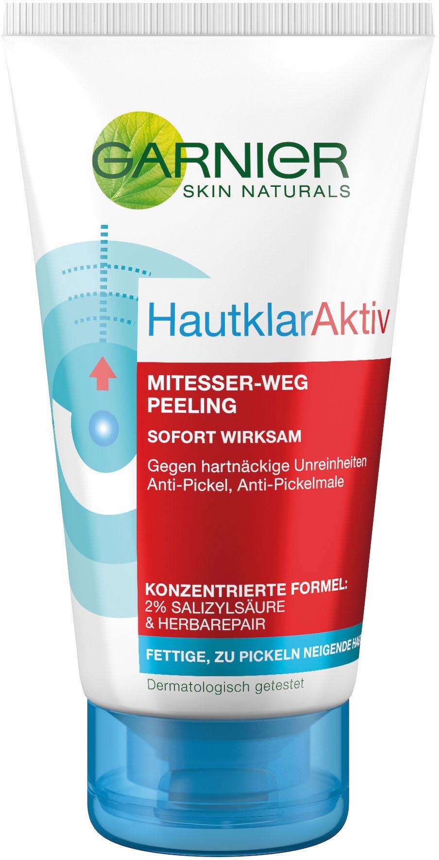 GARNIER Gesichtspeeling »Hautklar Aktiv Porenfrei Waschpeeling«