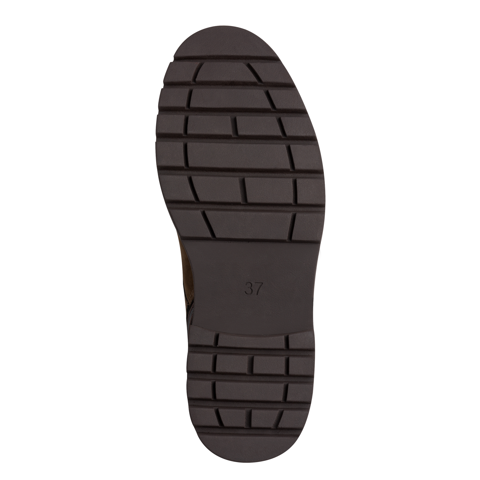 MARCO TOZZI Winterboots  , Blockabsatz, Schnürboots mit Kontrastbesatz mit Kuhmuster